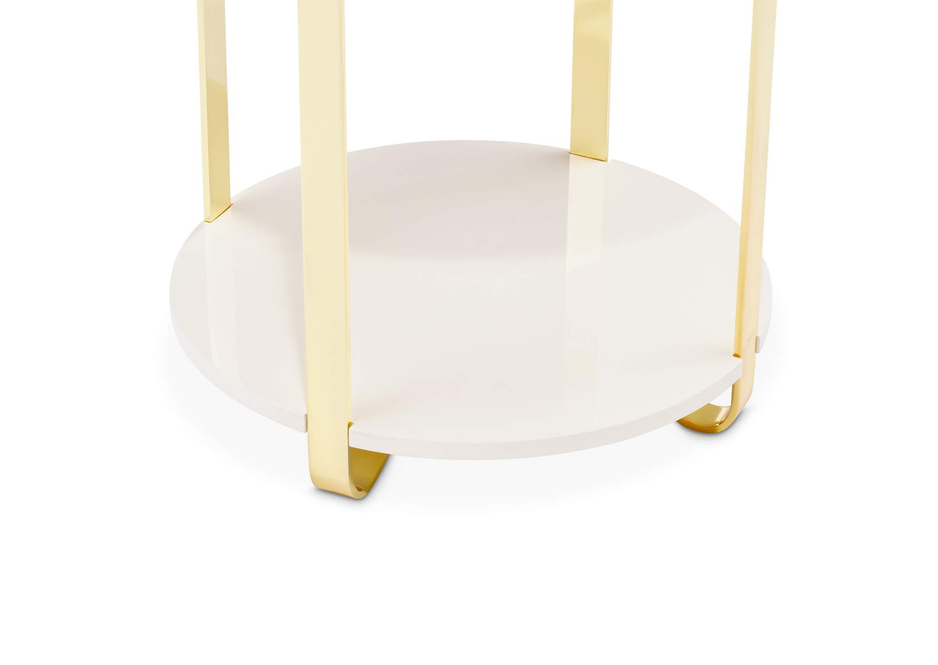 Ariana End Table - Gold image 5