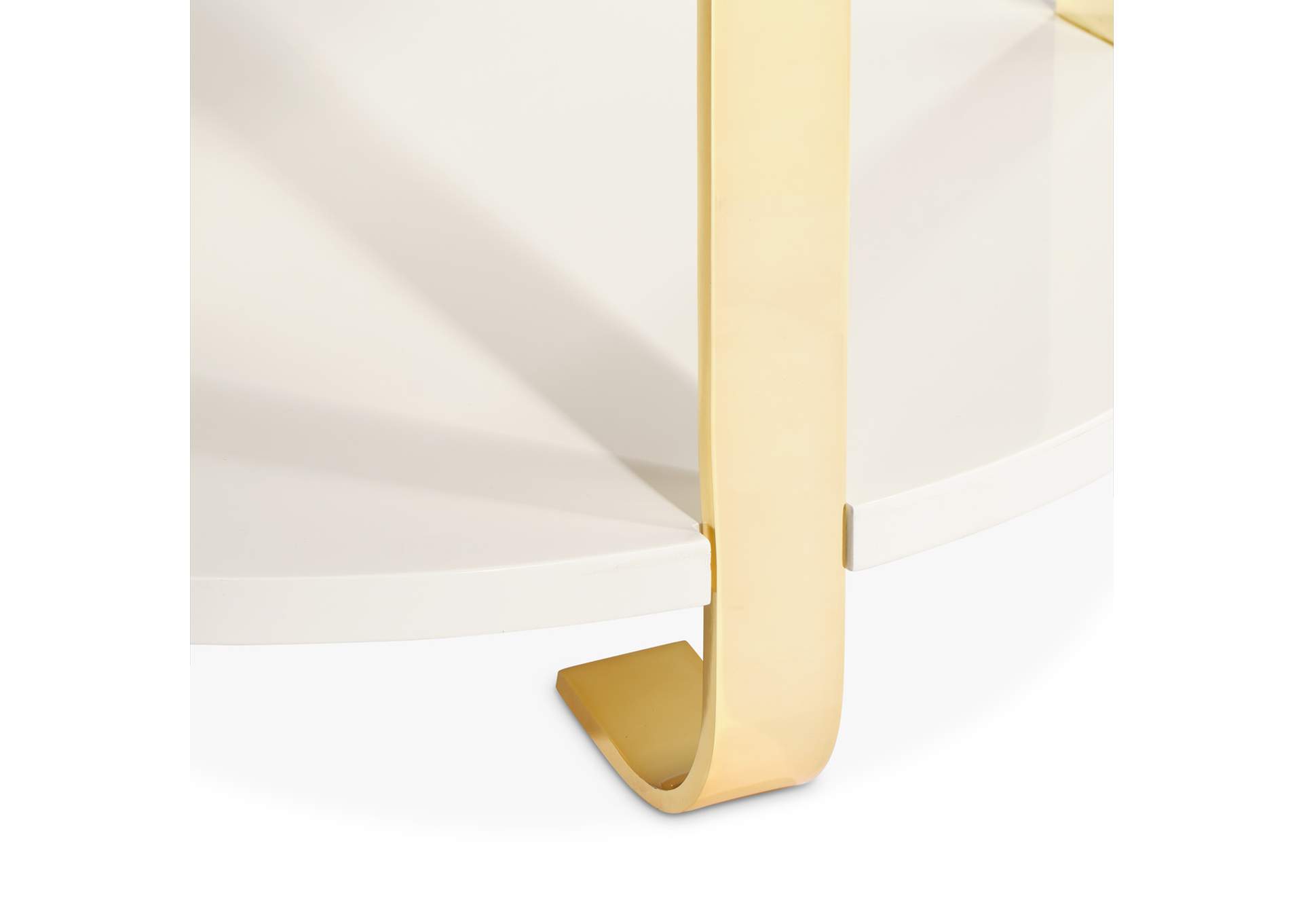 Ariana End Table - Gold image 6