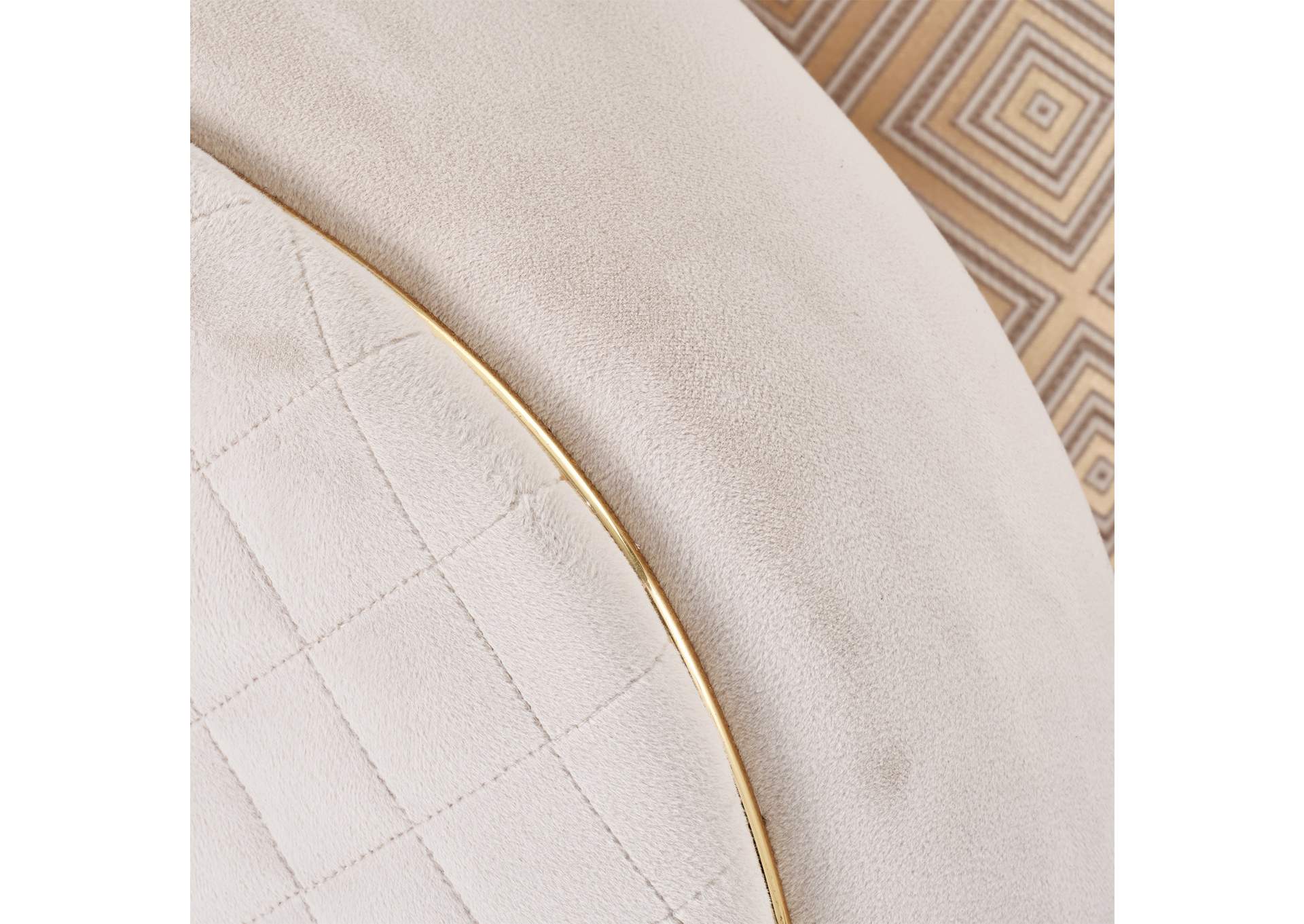 Ariana Sofa - Beige and Gold image 10