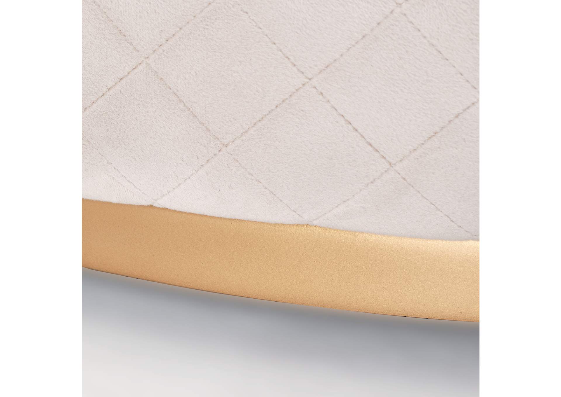 Ariana Sofa - Beige and Gold image 9