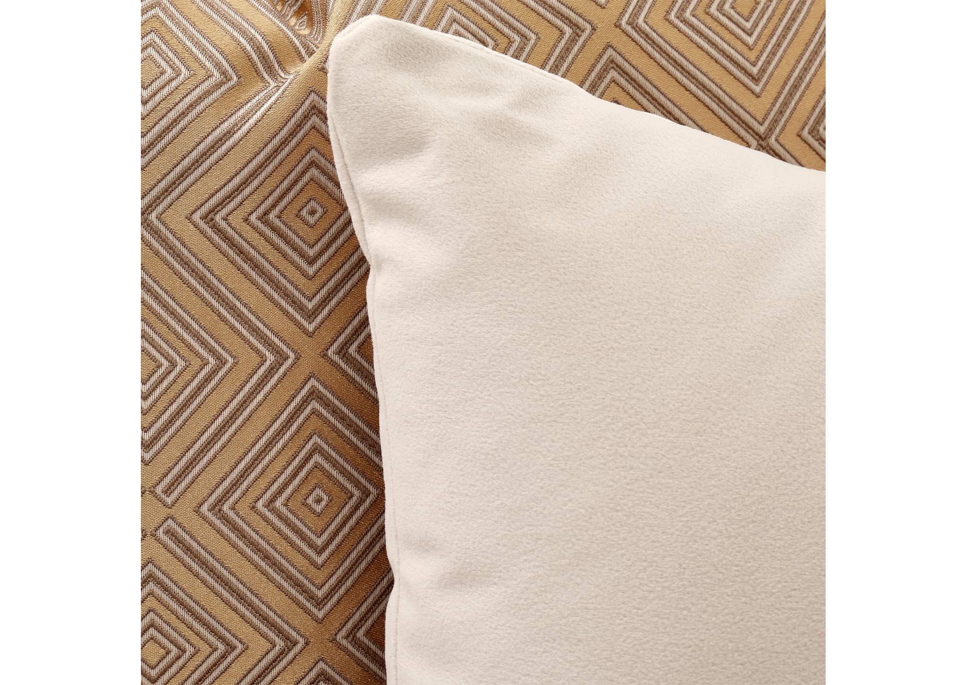 Ariana Loveseat - Beige and Gold image 9