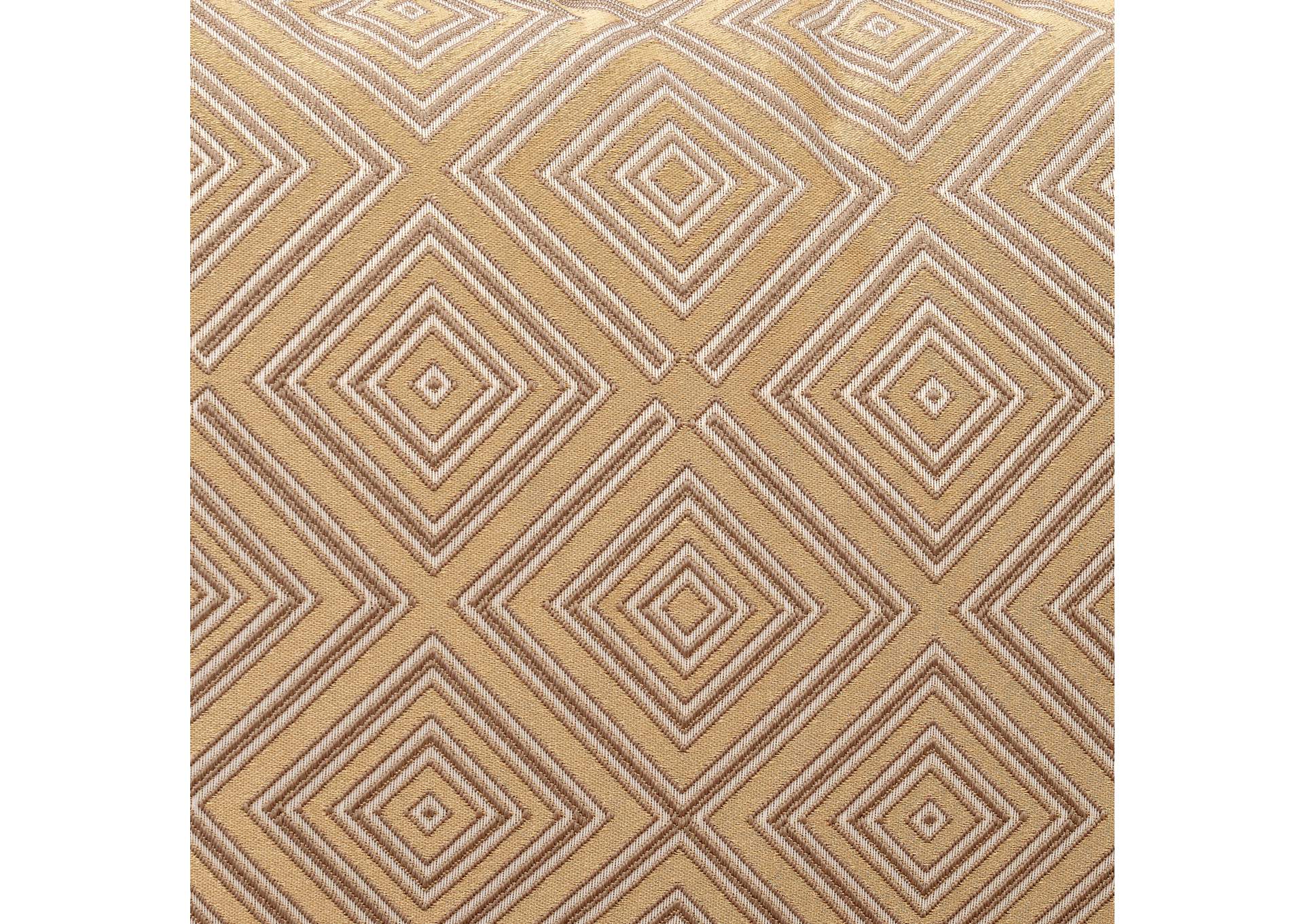 Ariana Loveseat - Beige and Gold image 8
