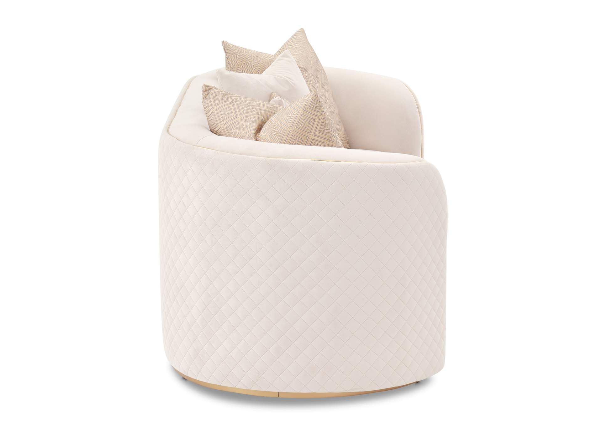 Ariana Loveseat - Beige and Gold image 21