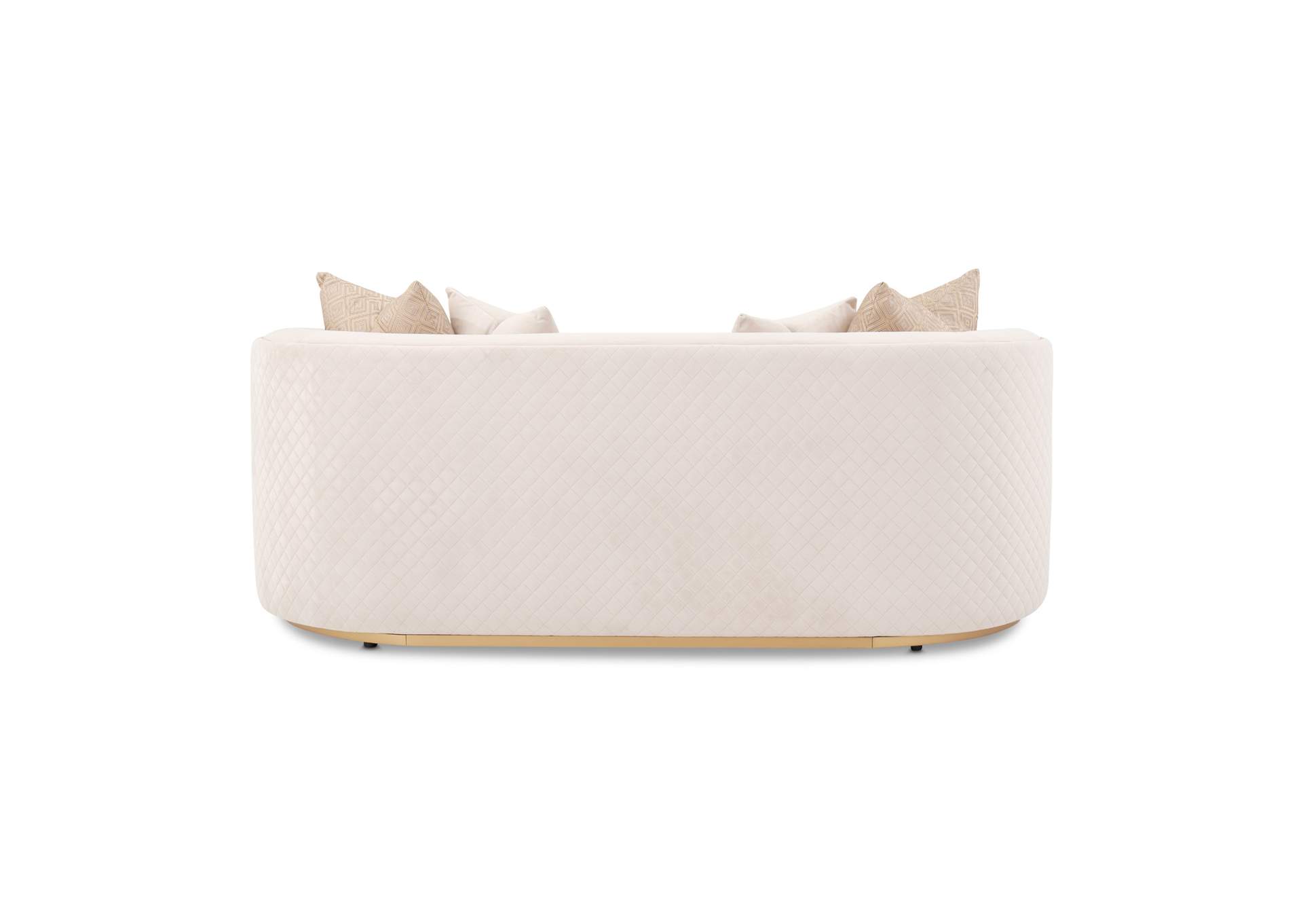 Ariana Loveseat - Beige and Gold image 19