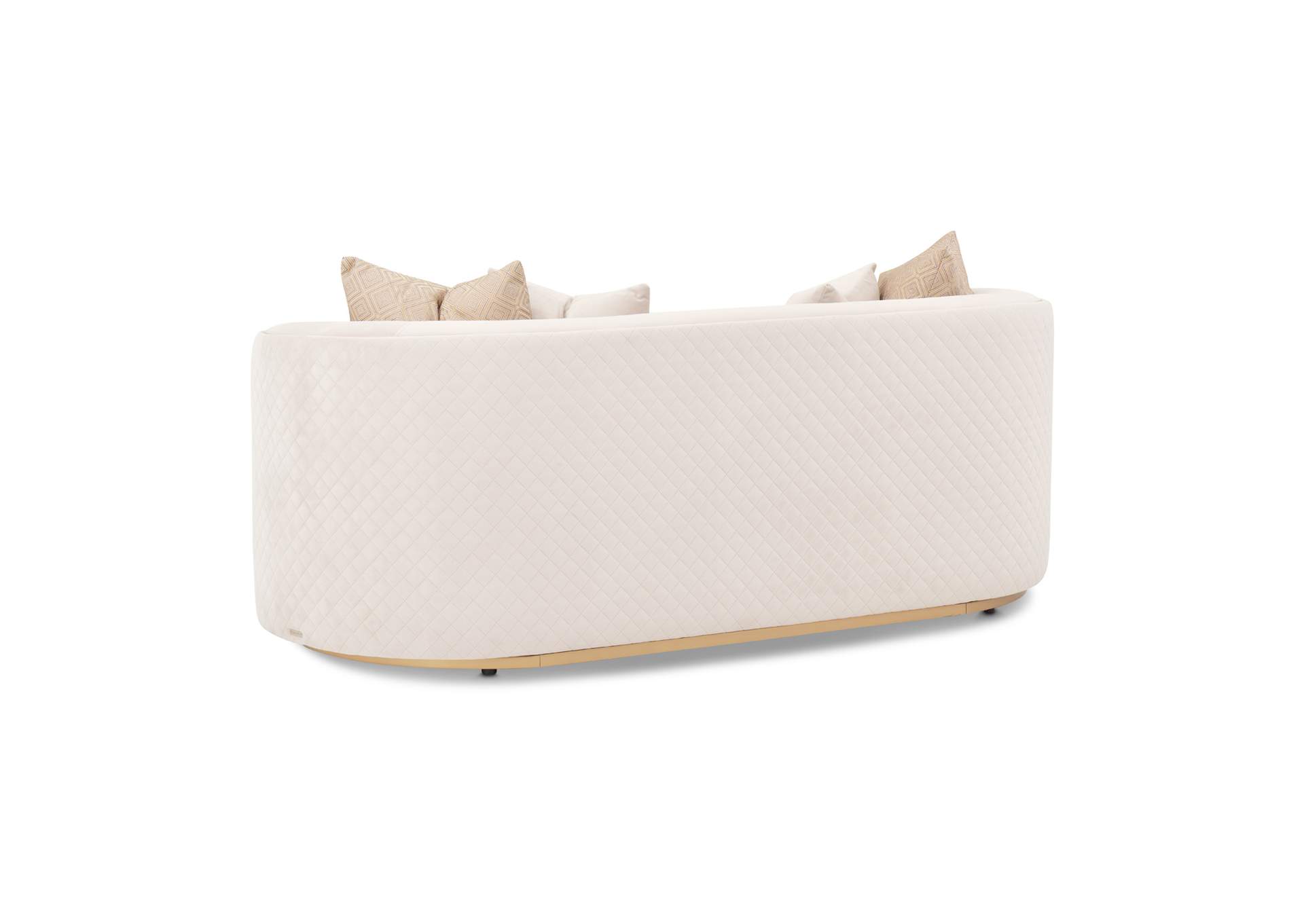Ariana Loveseat - Beige and Gold image 18