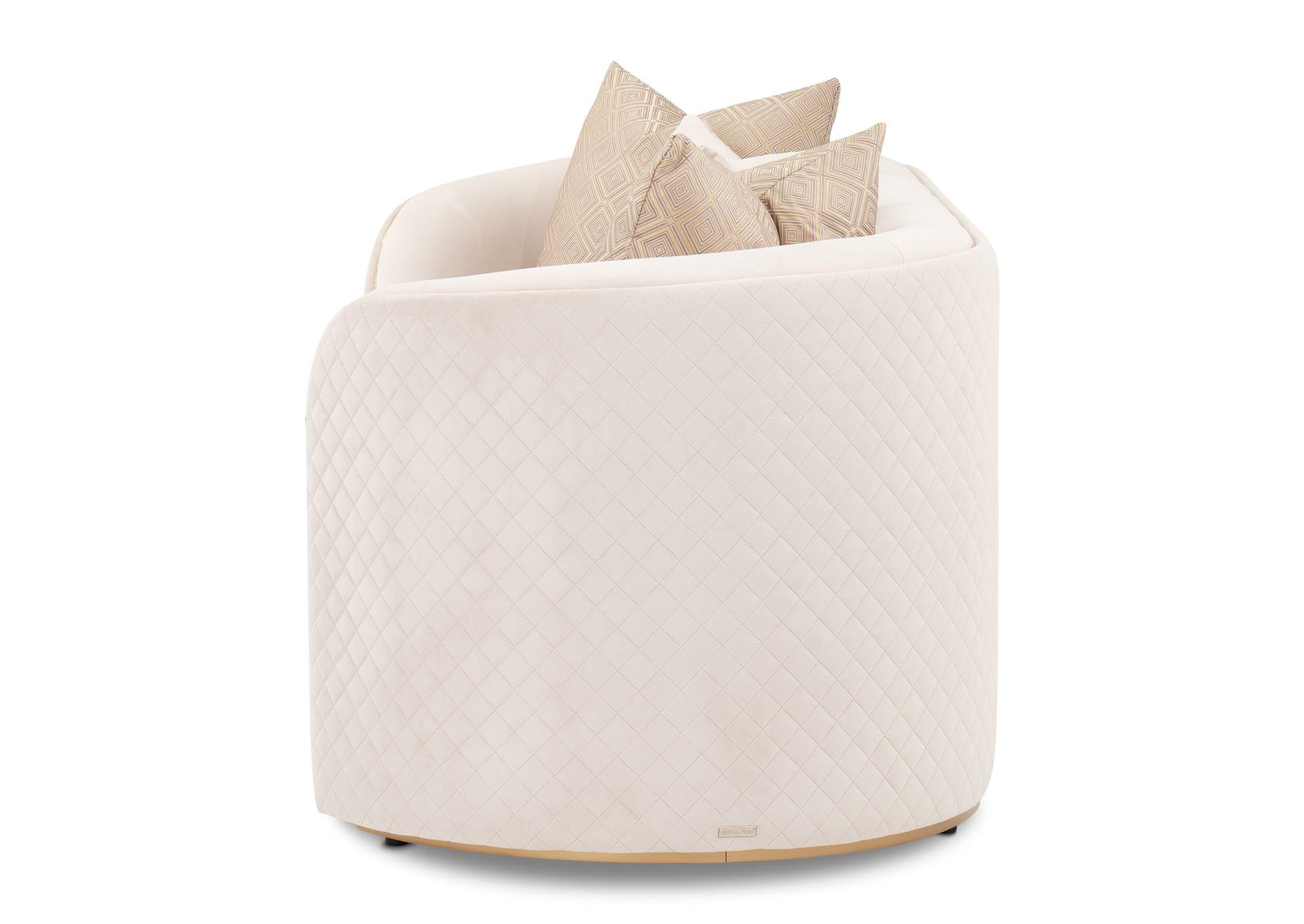 Ariana Loveseat - Beige and Gold image 17
