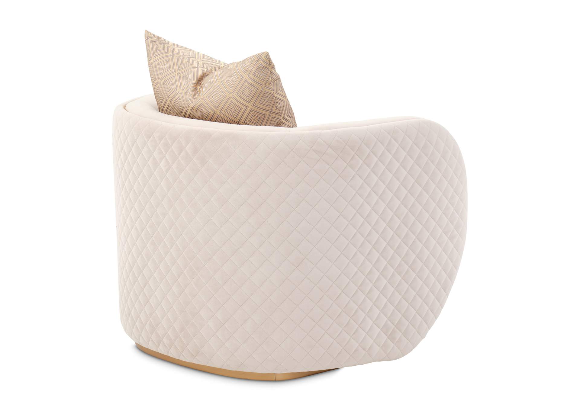 Ariana Accent Chair - Beige and Gold image 6