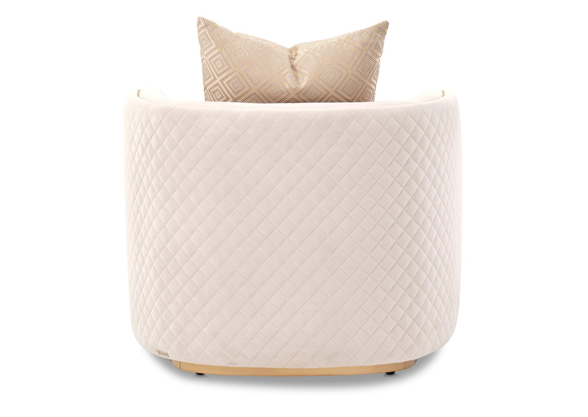 Ariana Accent Chair - Beige and Gold image 7