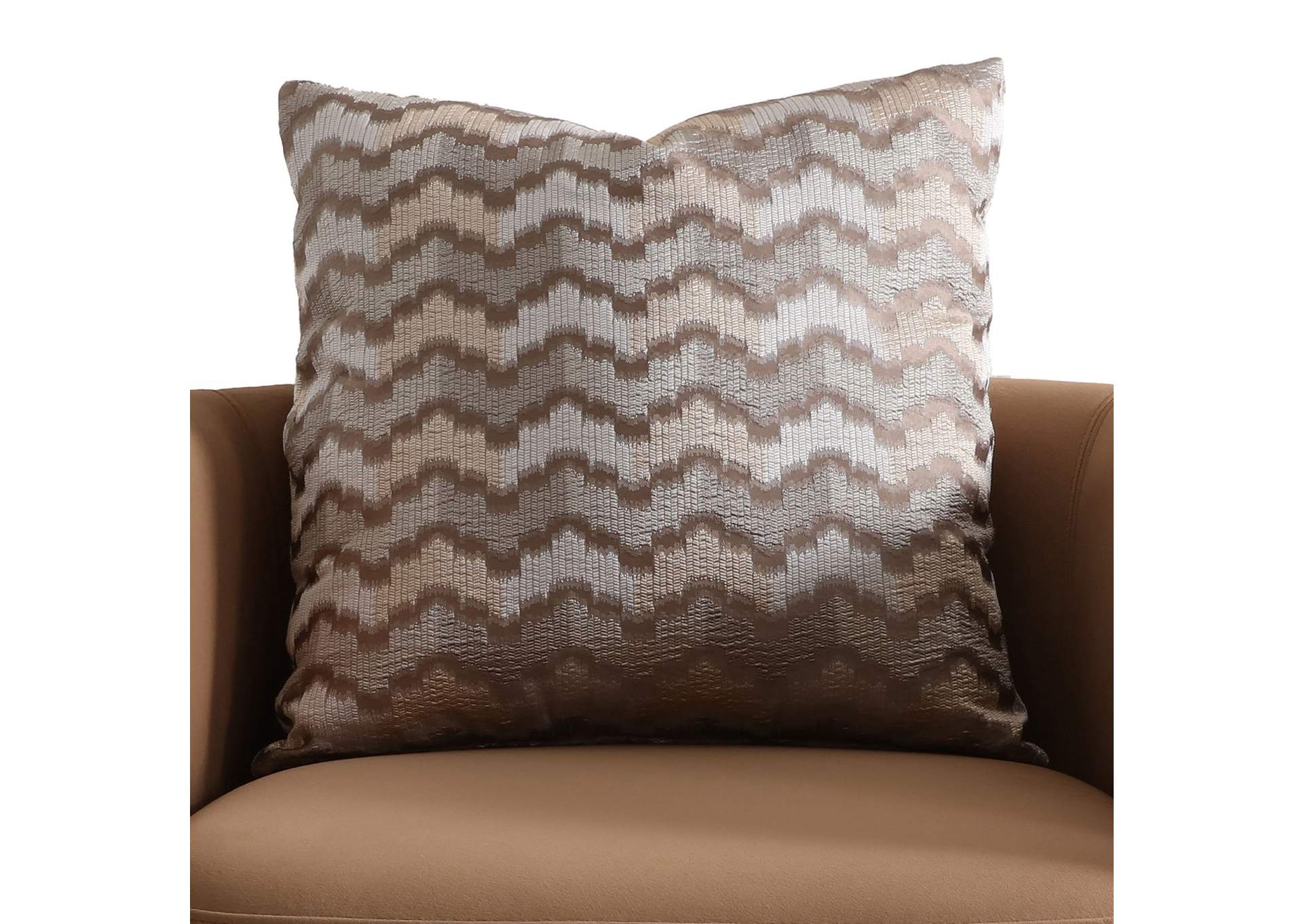 Ariana Velvet Accent Chair - Caramel and Gold image 7