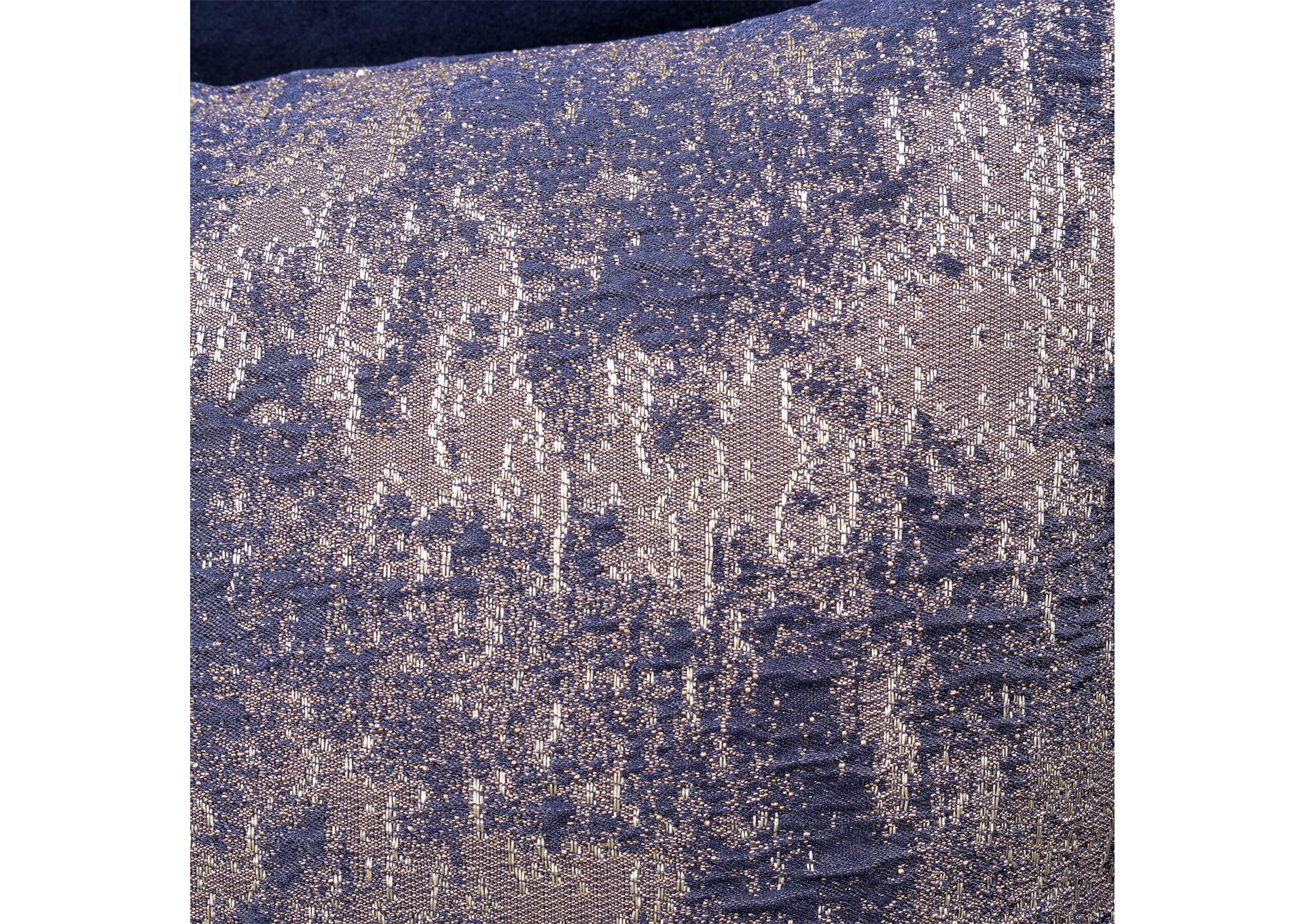 Celine Accent Chair - Indigo and Silver image 10