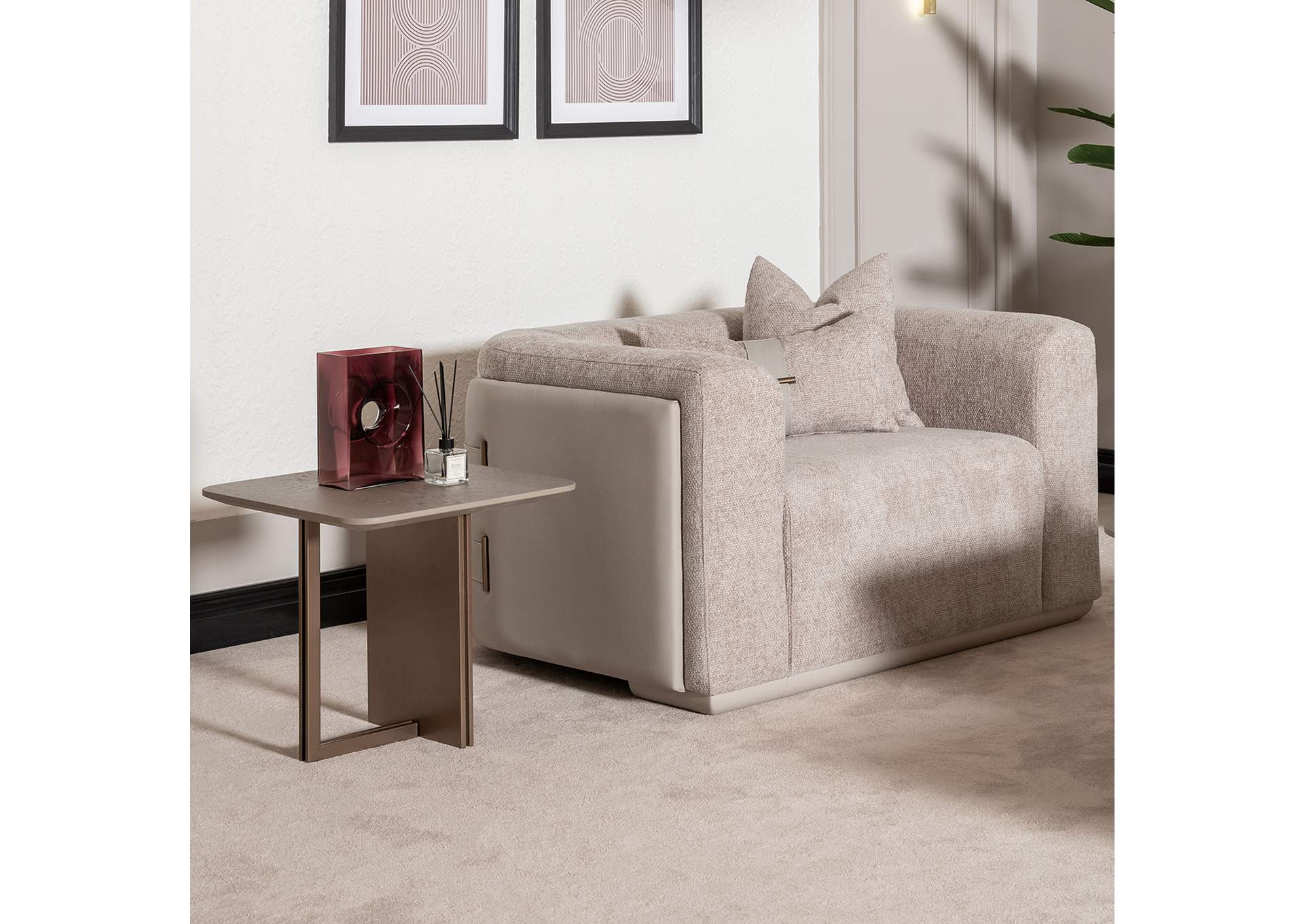 Canberra End Table - Light Ash image 9