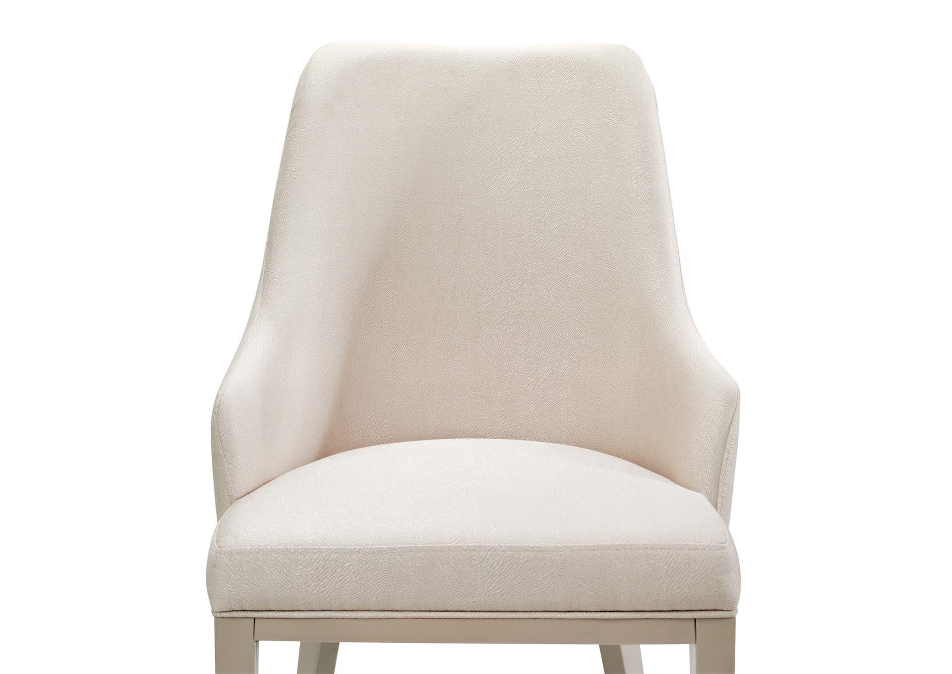 Carmela Dining Arm Chair - Shimmer Ivory image 10