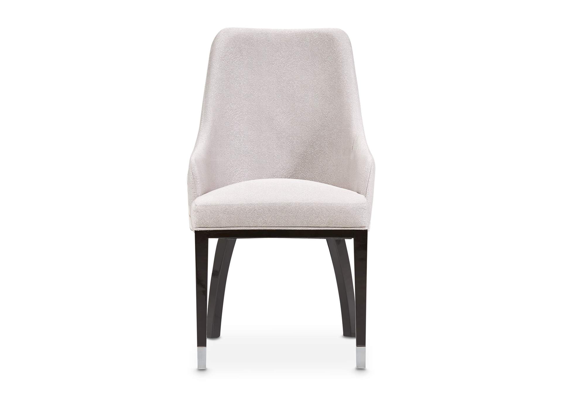 Carmela Dining Arm Chair - Glossy Charcoal Sand image 20