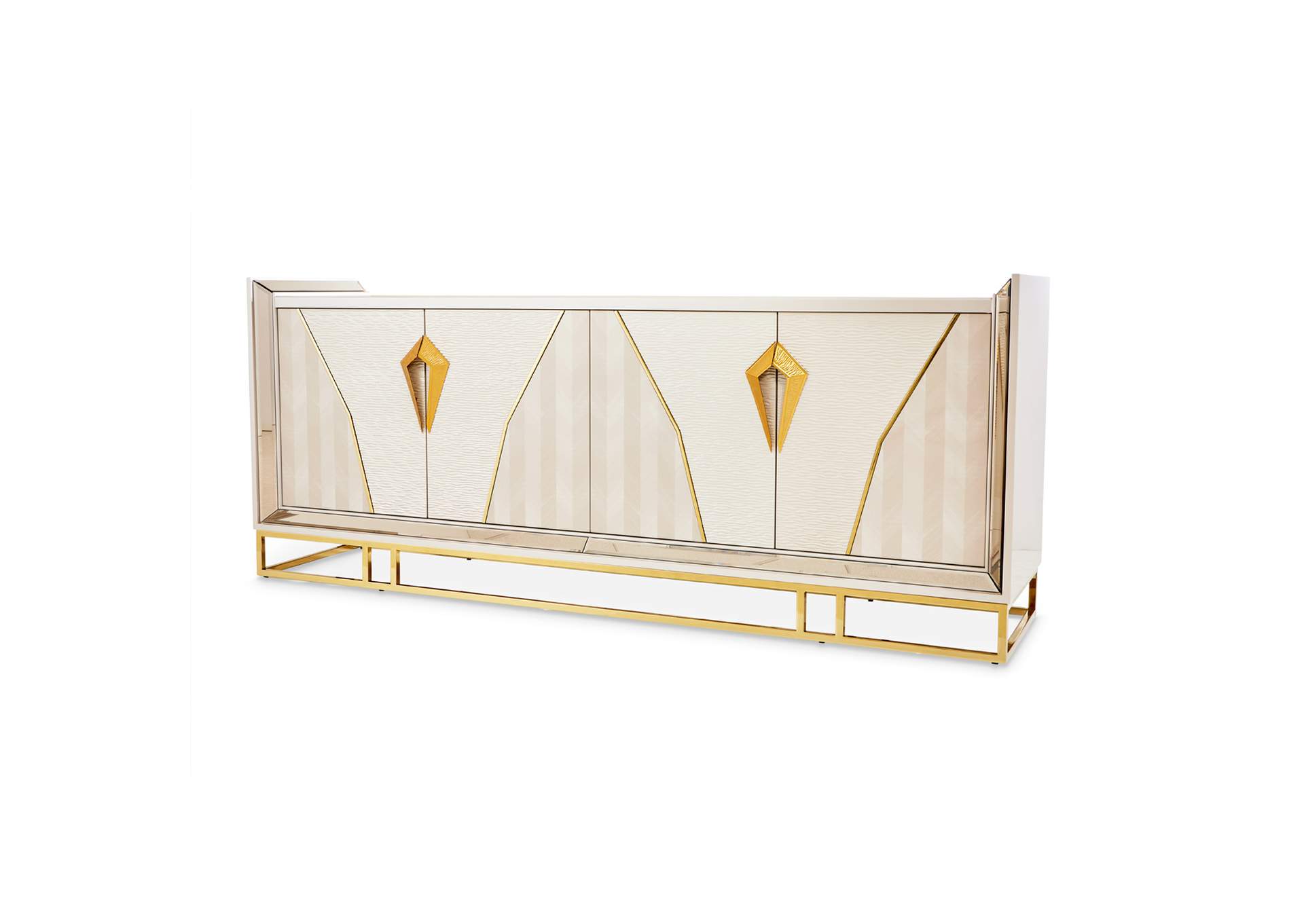 Carmela Console Table - Shimmer Ivory image 14