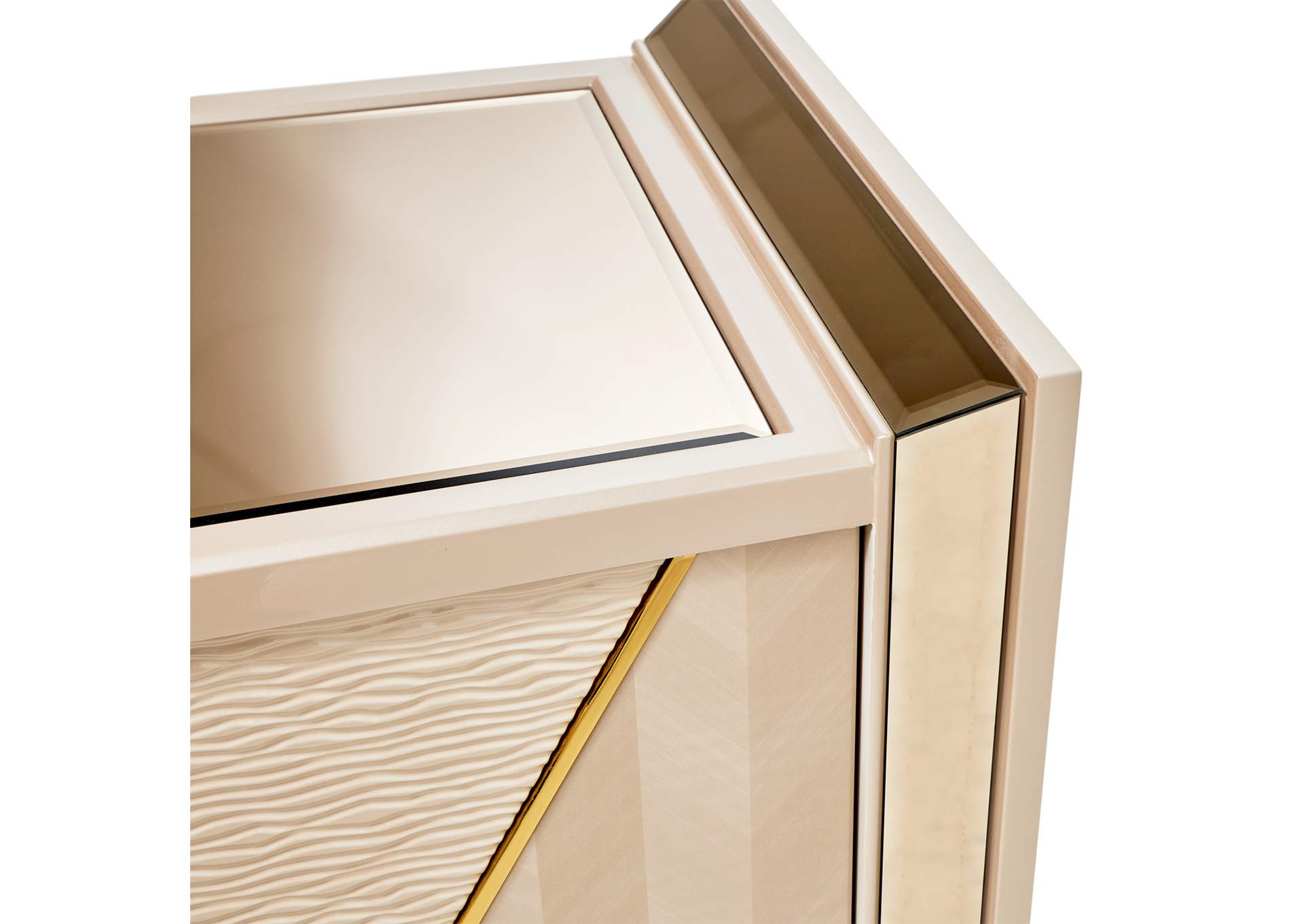 Carmela Console Table - Shimmer Ivory image 7