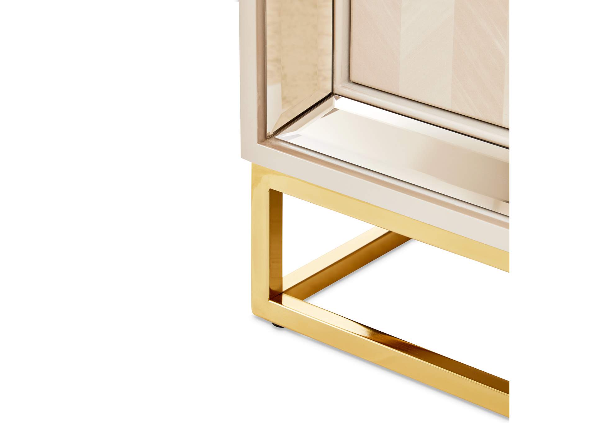 Carmela Console Table - Shimmer Ivory image 9