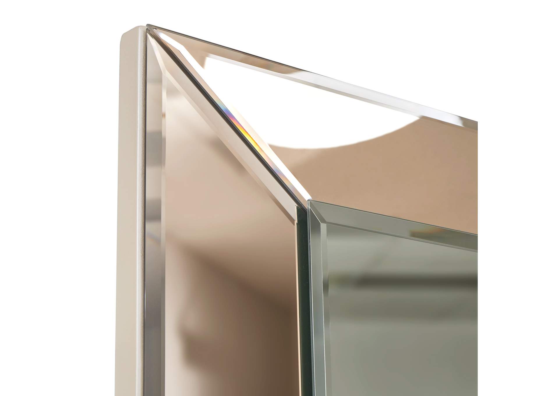 Carmela Wall Mirror - Shimmer Ivory image 6