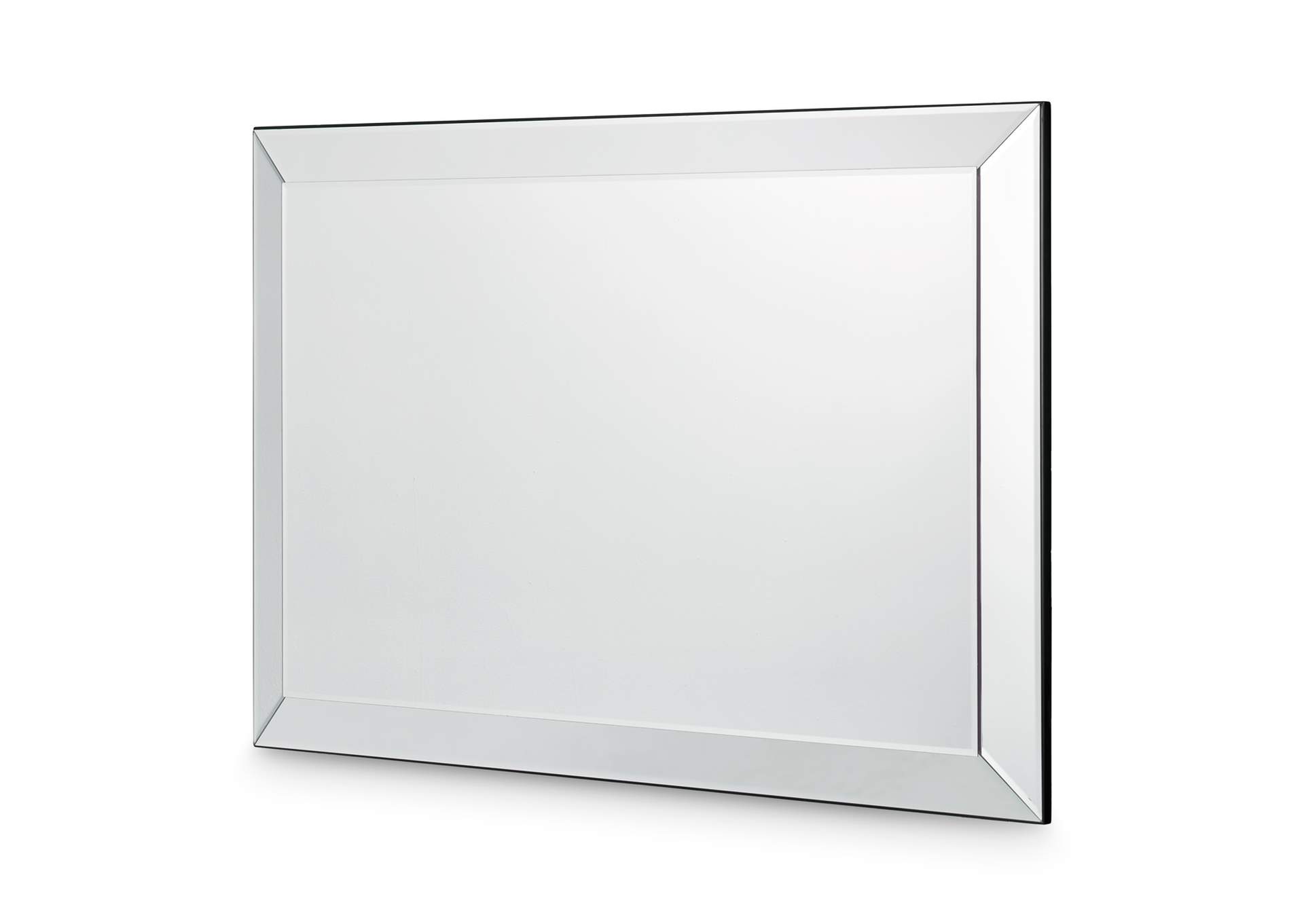 Carmela Wall Mirror - Glossy Charcoal Sand image 1