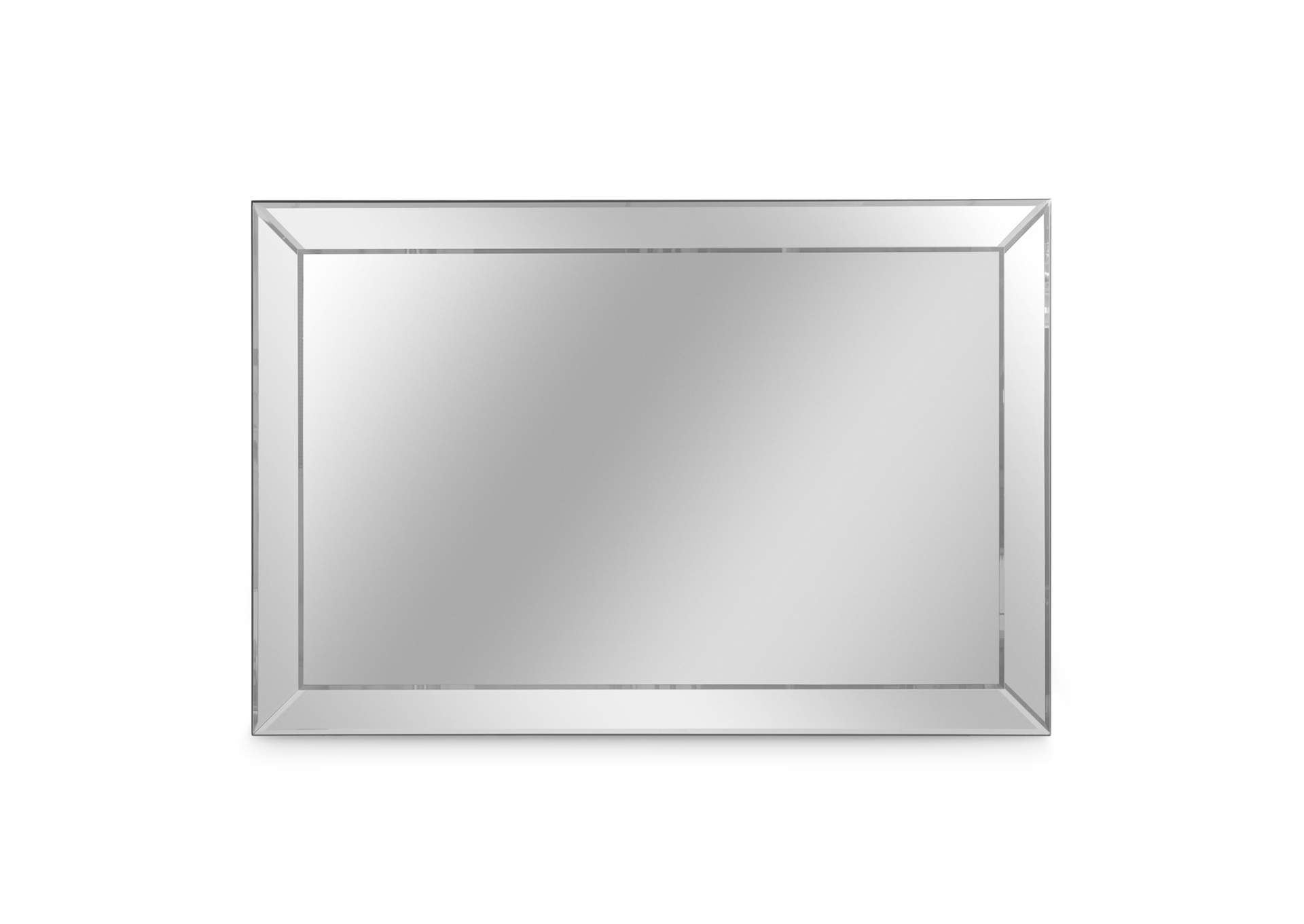 Carmela Wall Mirror - Glossy Charcoal Sand image 3