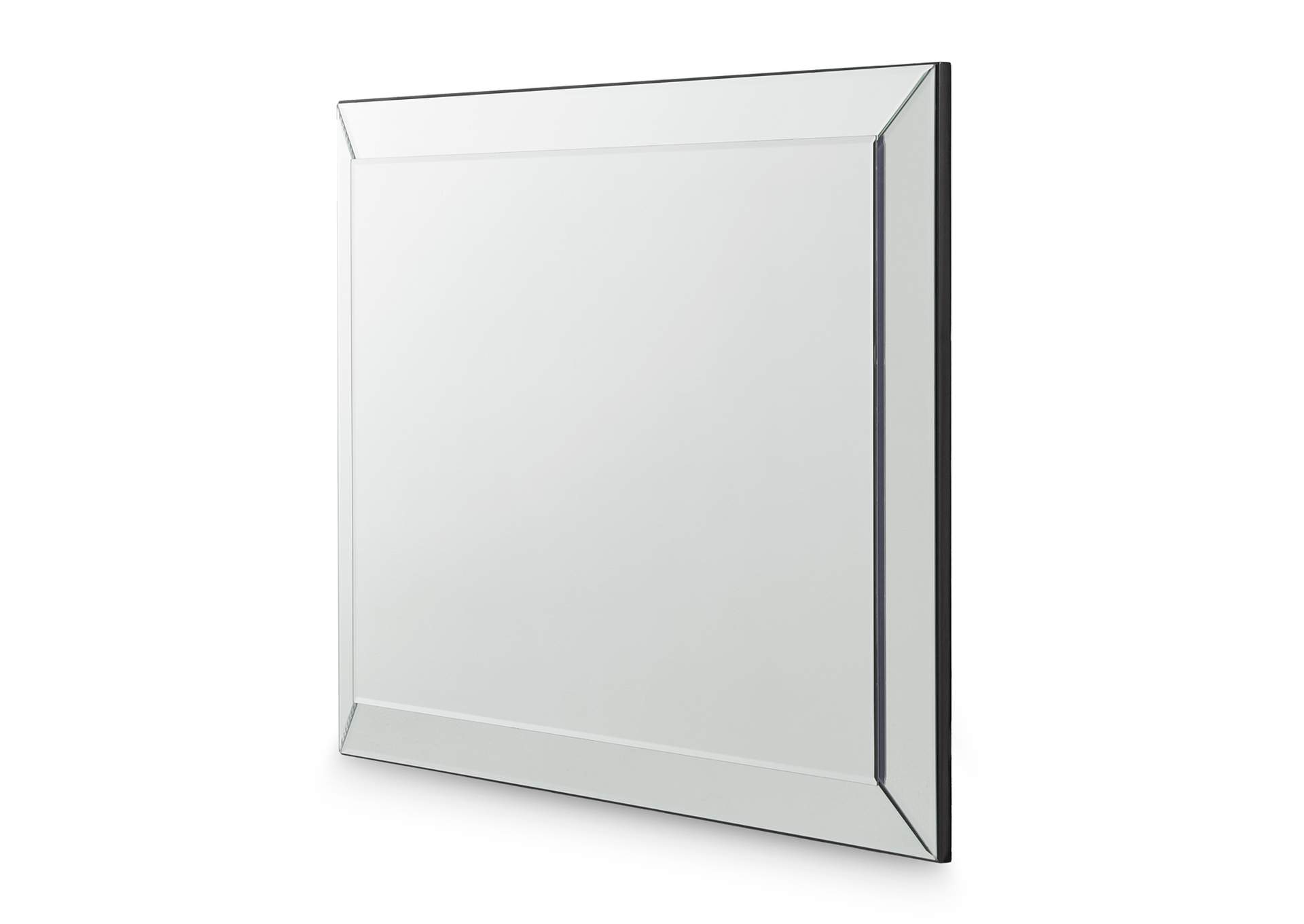 Carmela Wall Mirror - Glossy Charcoal Sand image 4