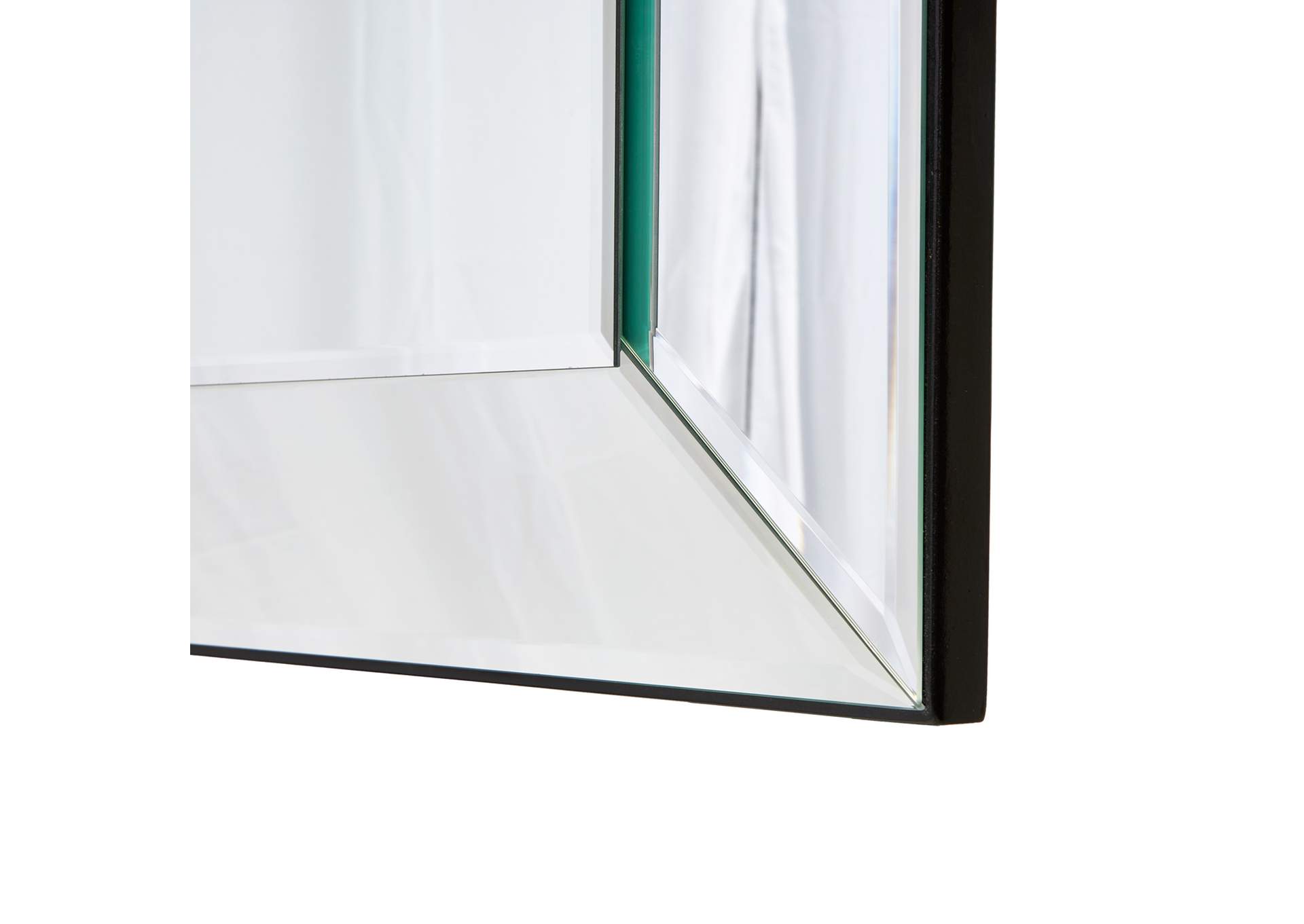 Carmela Wall Mirror - Glossy Charcoal Sand image 6