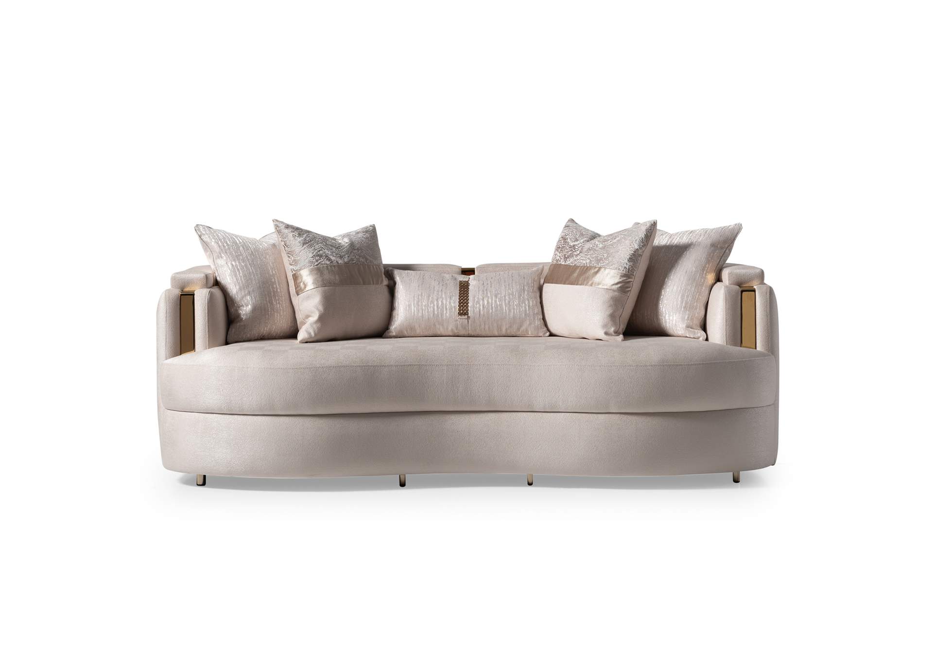 Carmela Sofa - Almond and Gold image 1