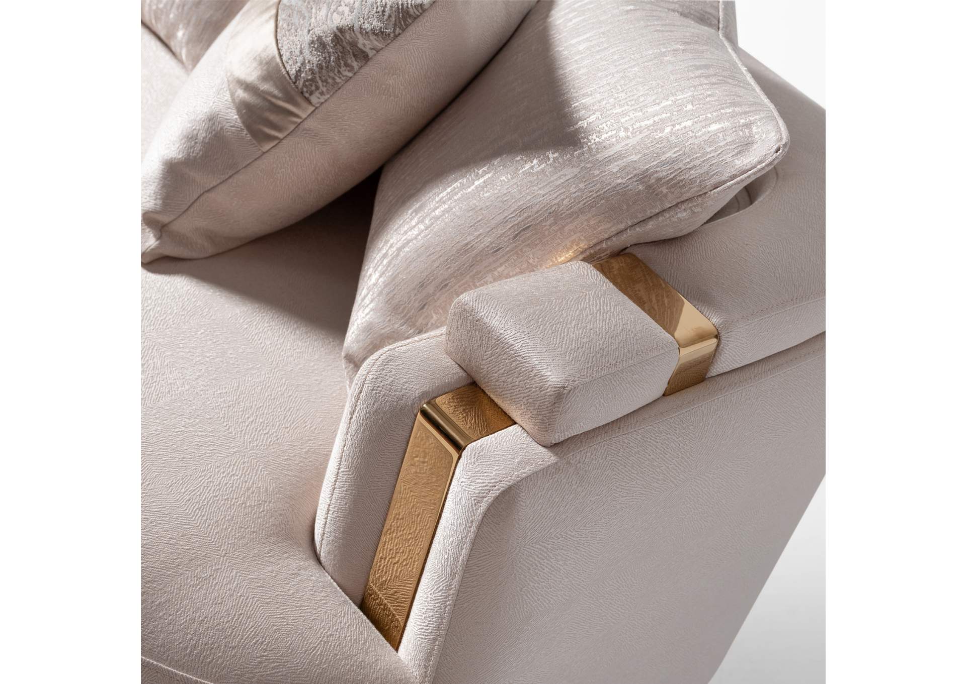 Carmela Sofa - Almond and Gold image 13