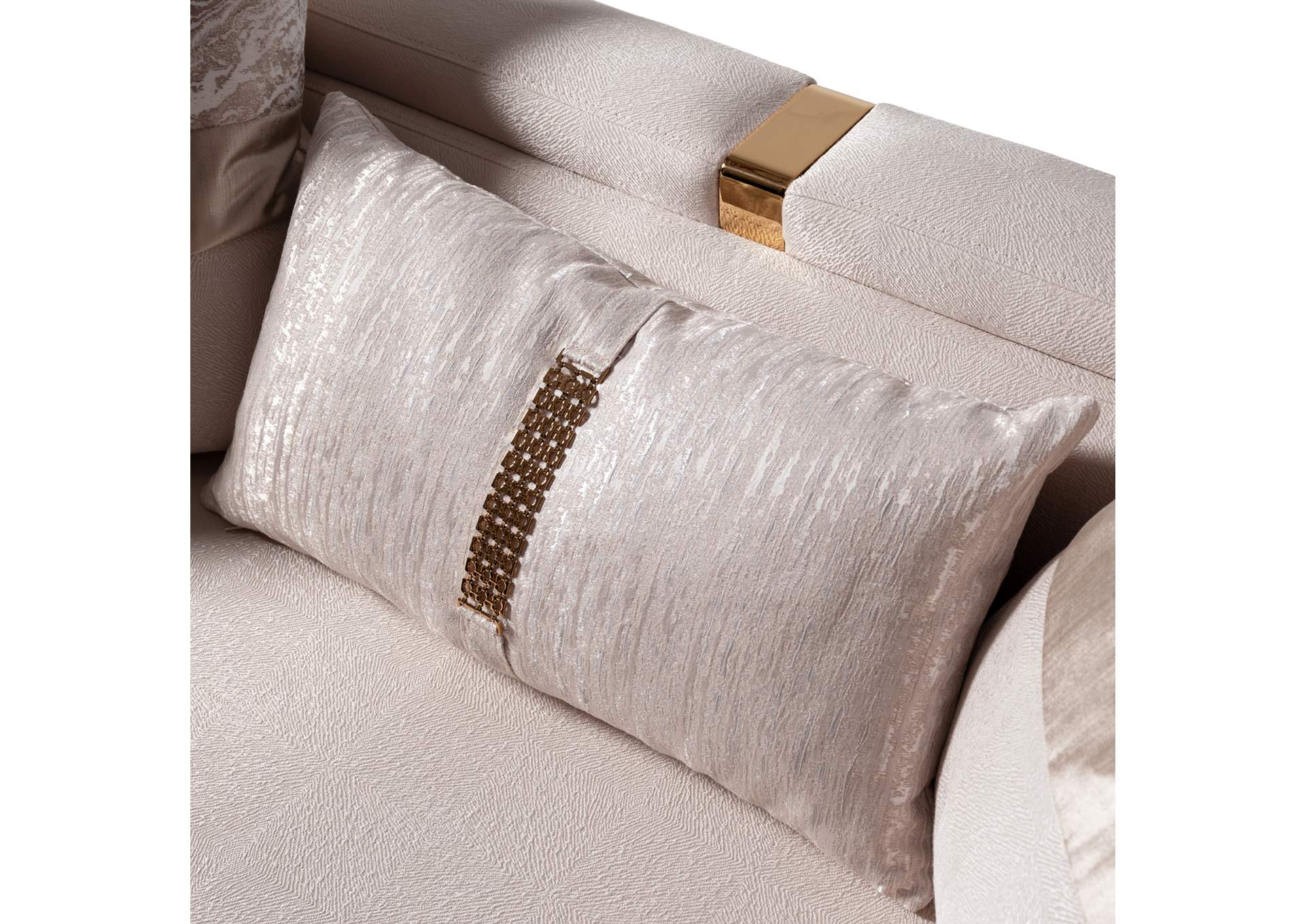 Carmela Sofa - Almond and Gold image 14