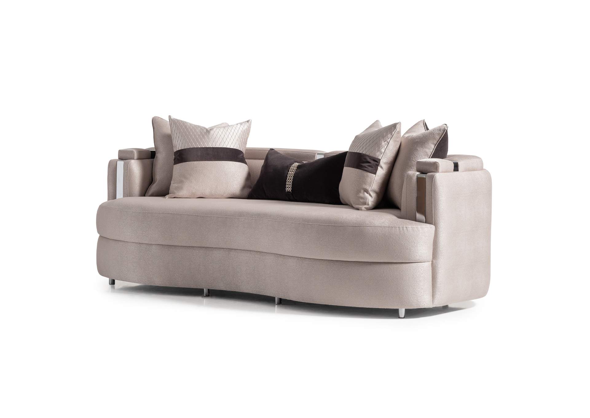 Carmela Sofa - Zinc and Silver image 19