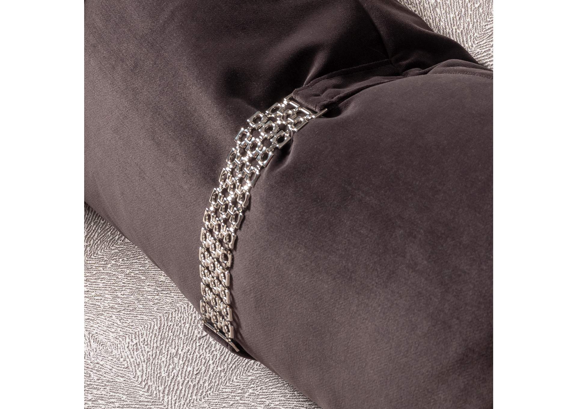 Carmela Sofa - Zinc and Silver image 9