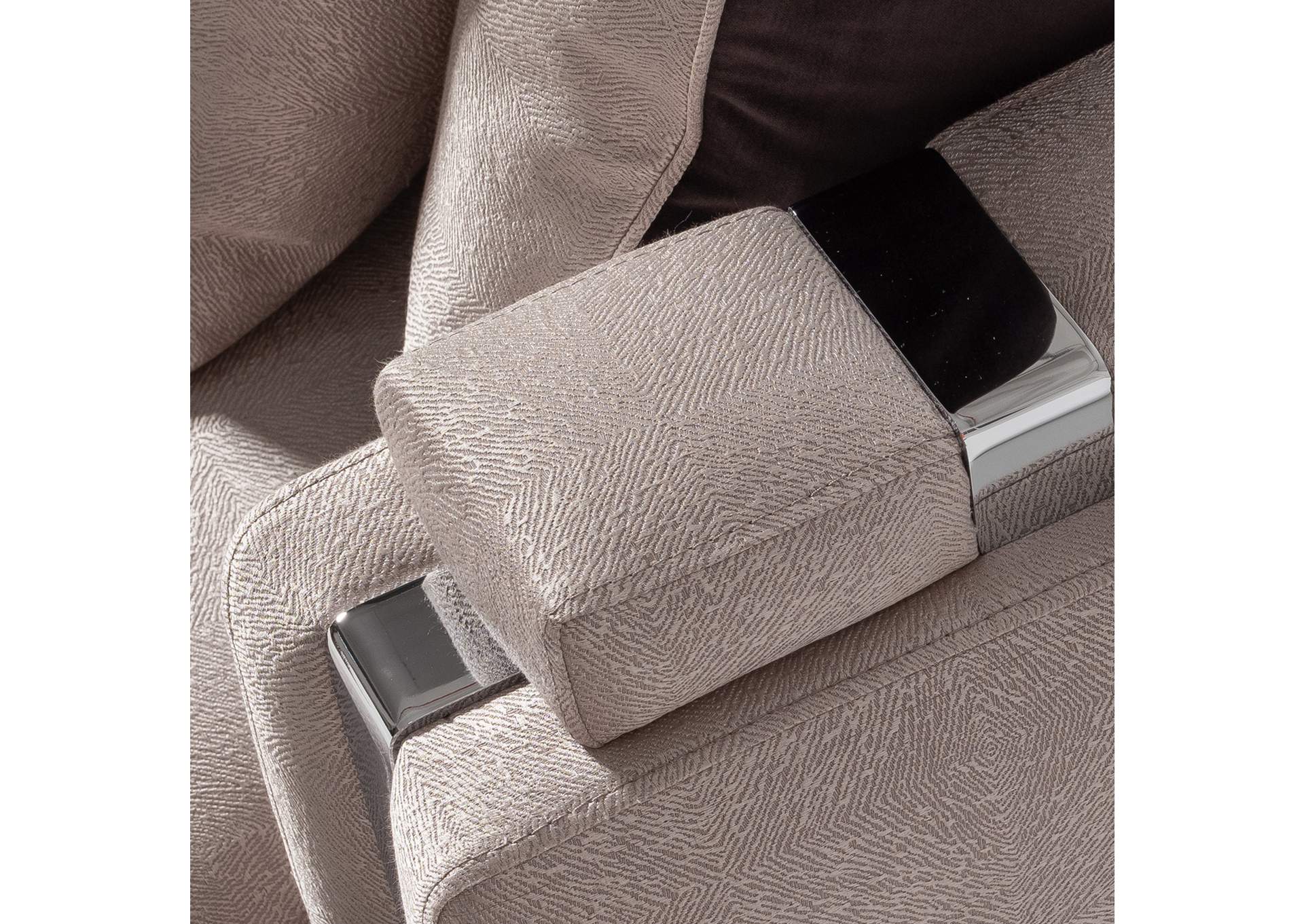 Carmela Sofa - Zinc and Silver image 7