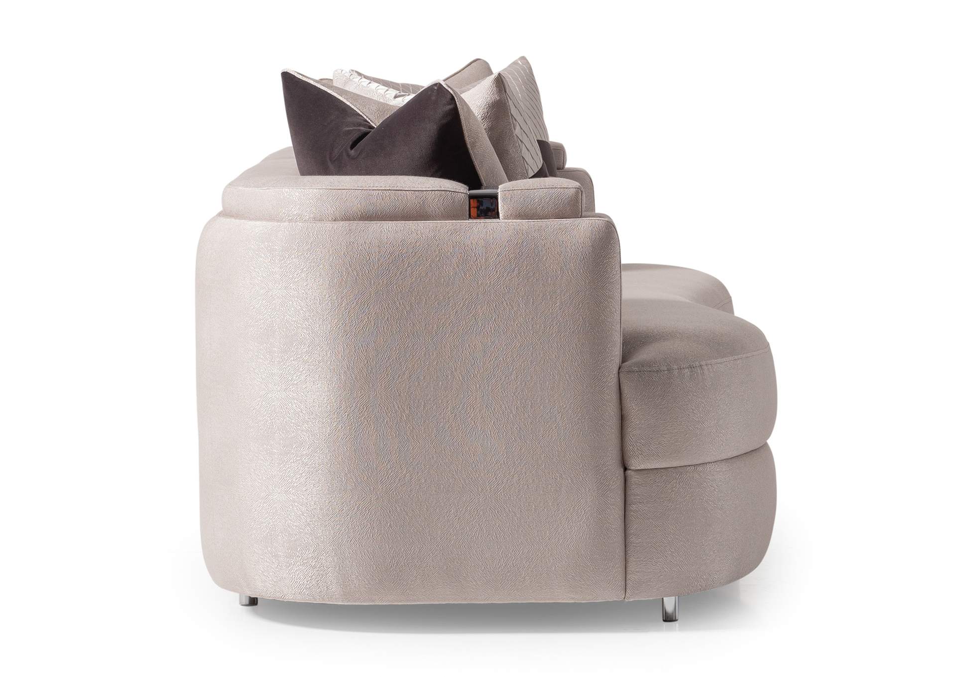 Carmela Sofa - Zinc and Silver image 14