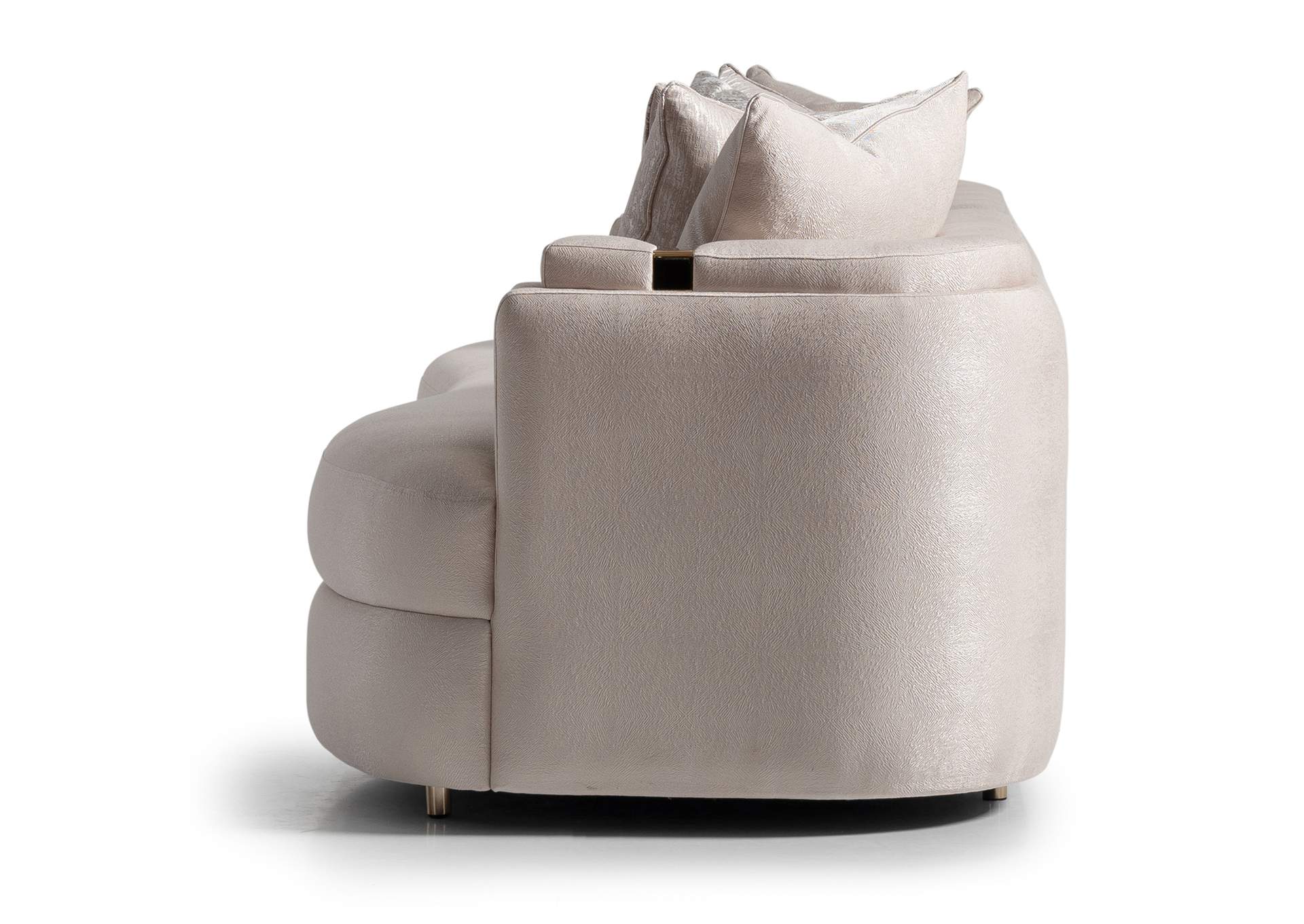 Carmela Mansion Sofa - Almond and Gold image 17