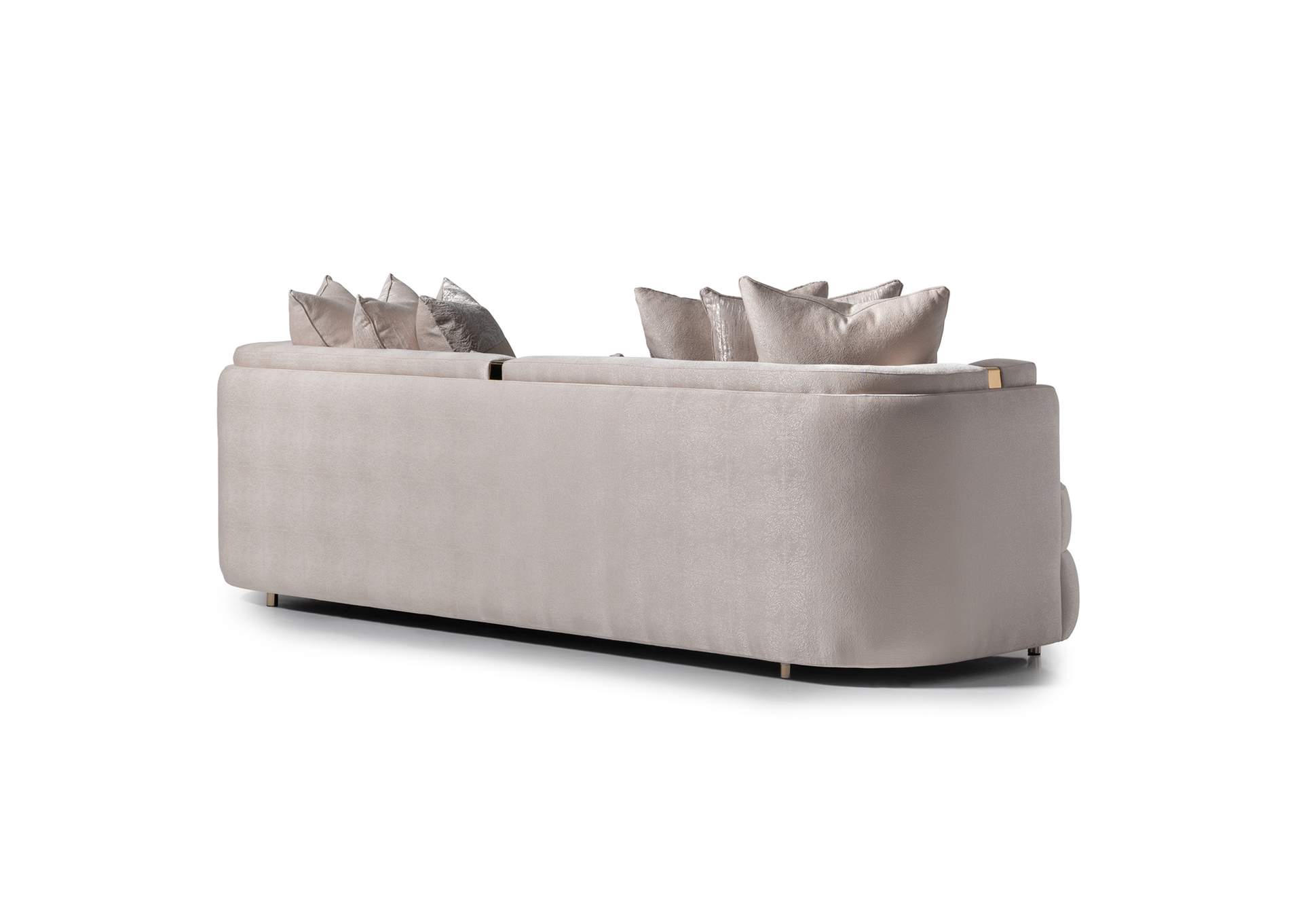 Carmela Mansion Sofa - Almond and Gold image 14