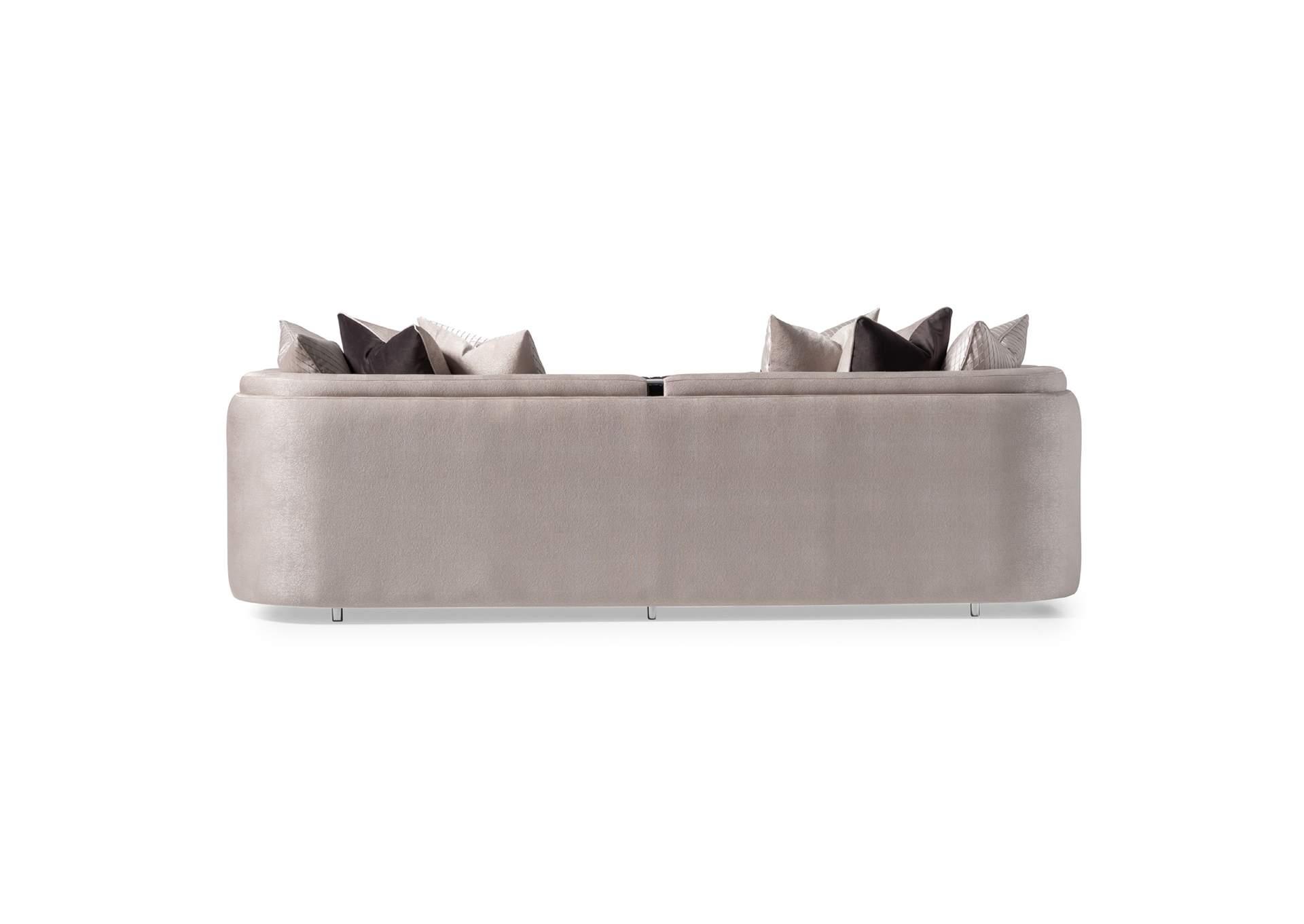Carmela Mansion Sofa - Zinc and Silver image 16