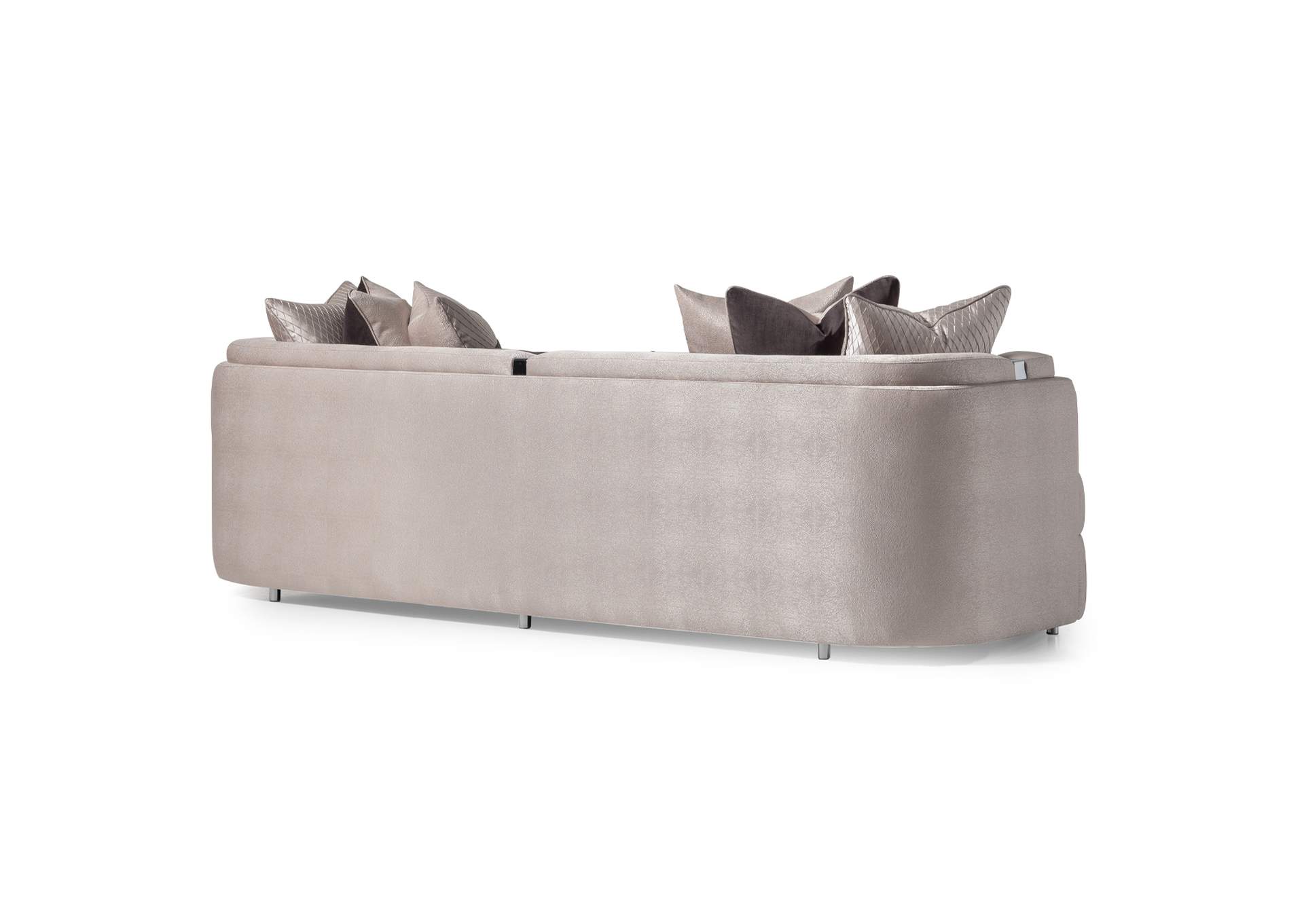 Carmela Mansion Sofa - Zinc and Silver image 15
