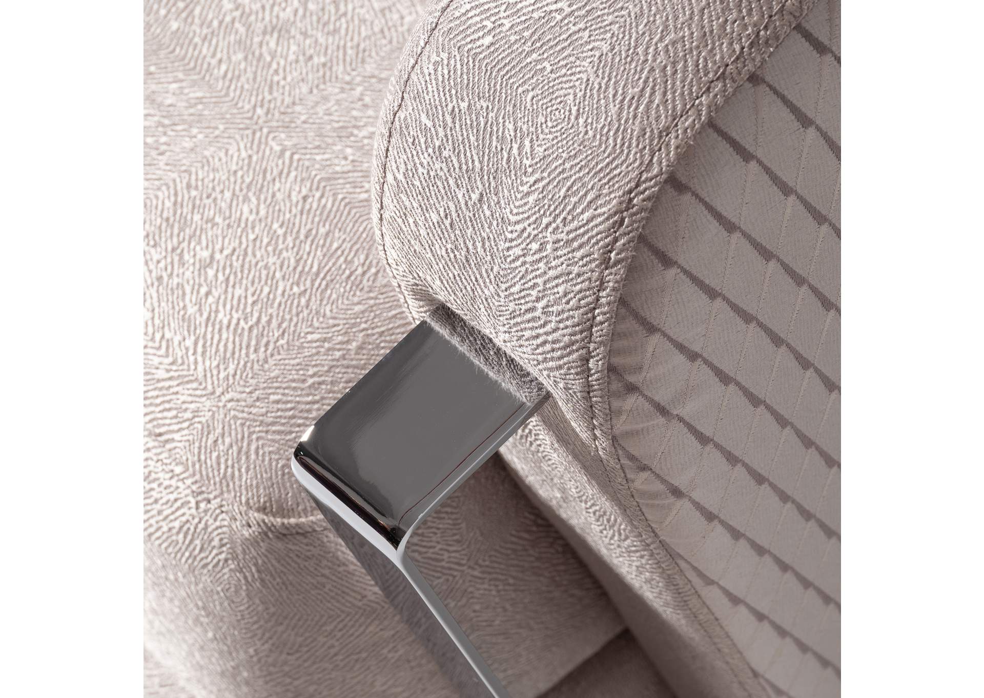 Carmela Accent Chair - Zinc and Silver image 15