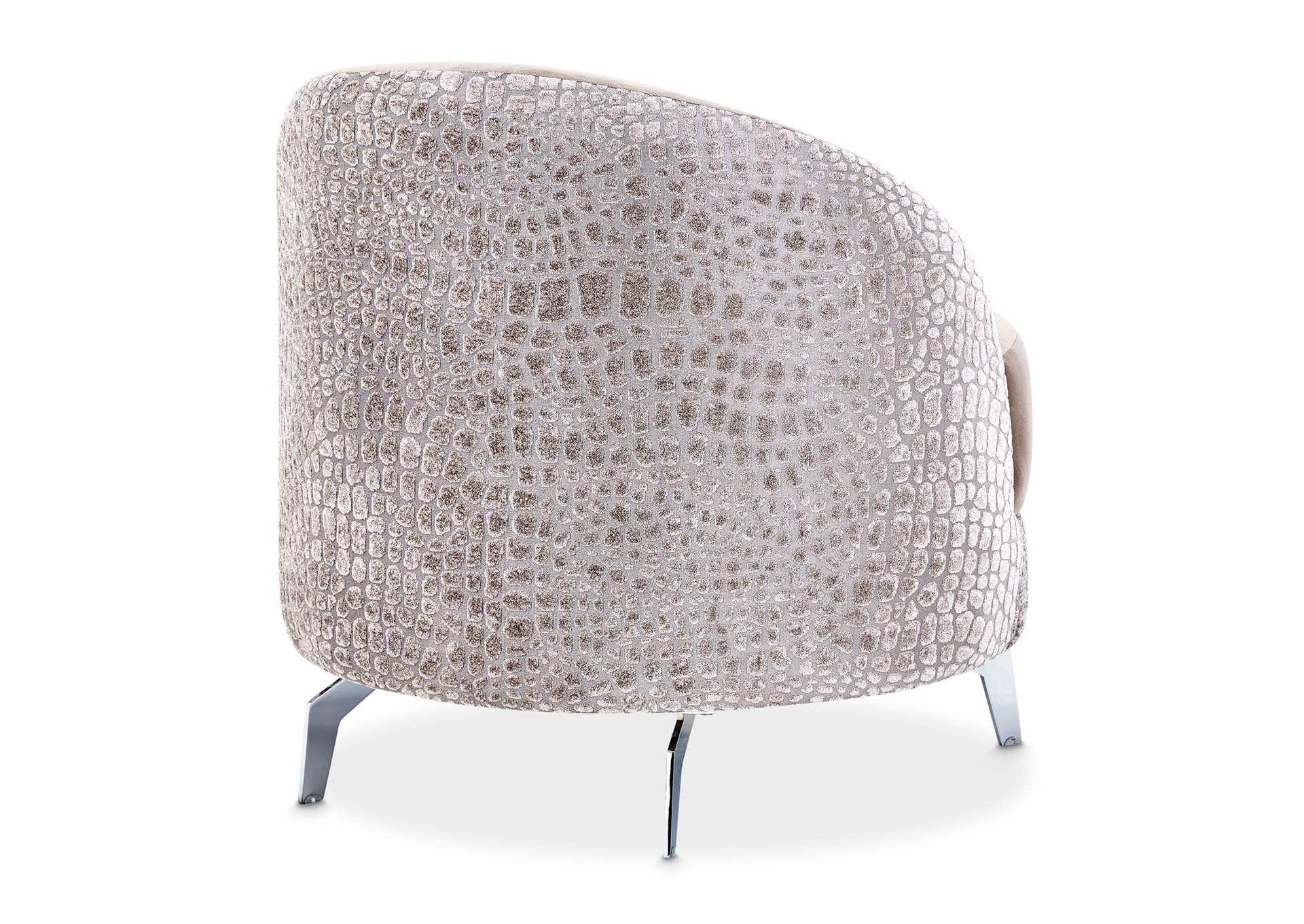 Dion Accent Chair Chair - Stone and Silver image 6