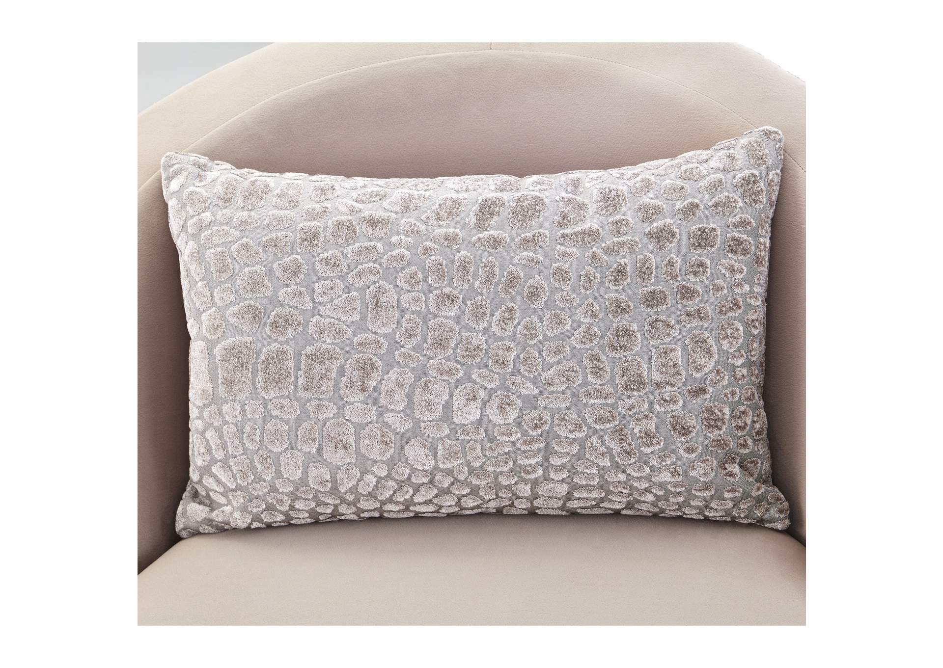 Dion Accent Chair Chair - Stone and Silver image 10