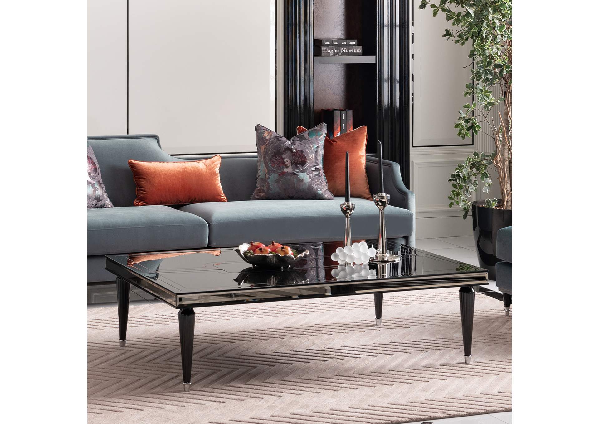 La Francaise Cocktail Table - Black Ice image 13