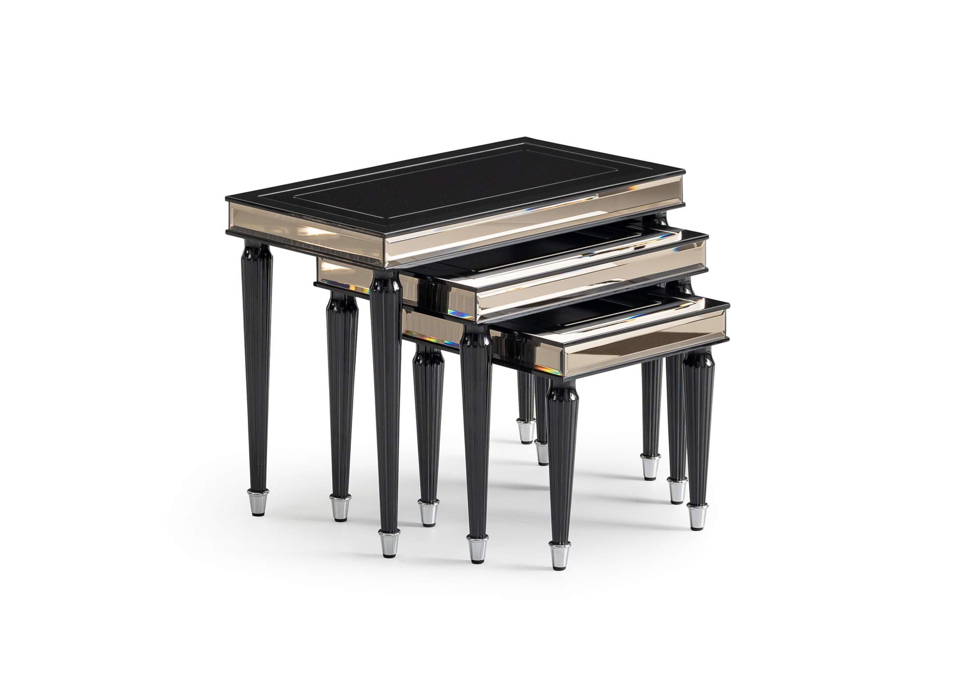 La Francaise Nesting Tables - Set of 3 - Black Ice image 7
