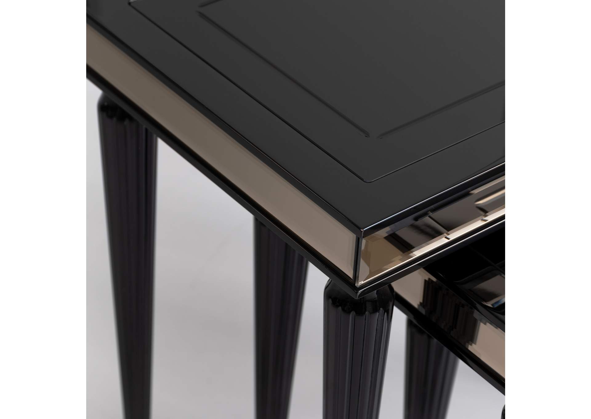 La Francaise Nesting Tables - Set of 3 - Black Ice image 9