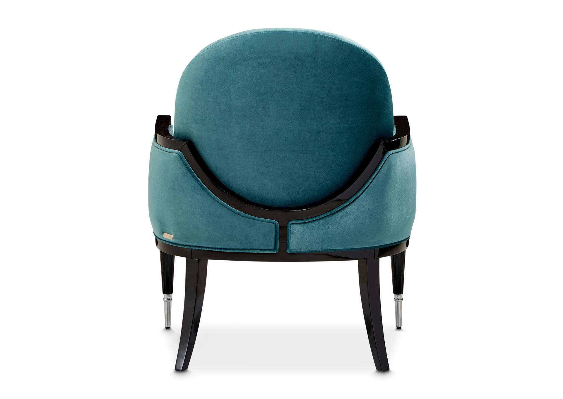 La Francaise Accent Chair - Azure and Black image 14