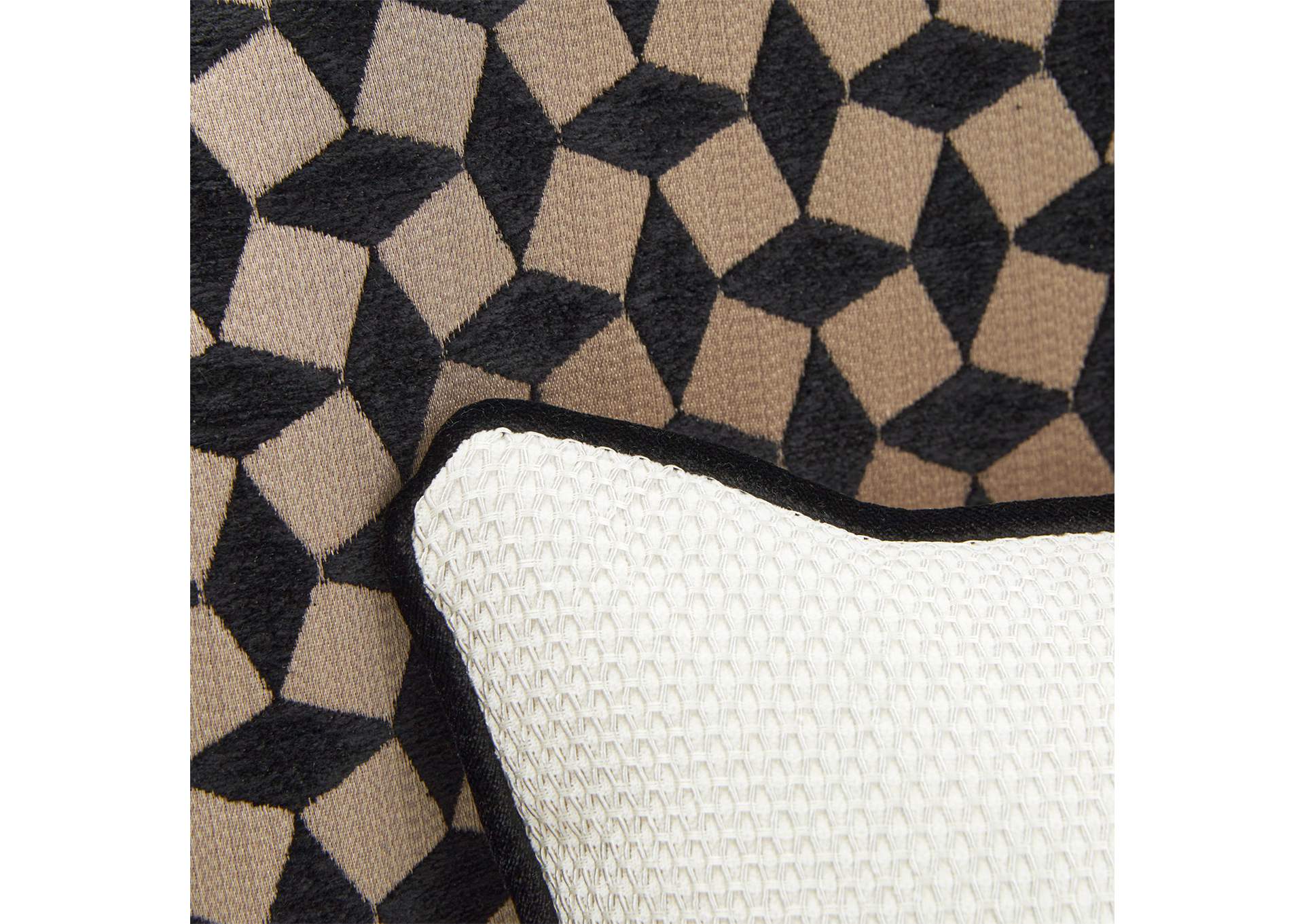 La Francaise Accent Chair - Cafe Au Lait and Black image 9