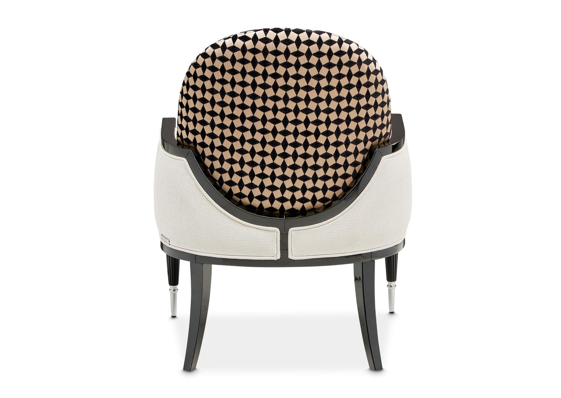 La Francaise Accent Chair - Cafe Au Lait and Black image 17