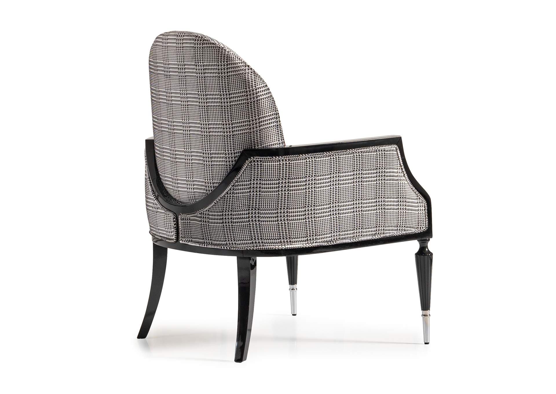 La Francaise Accent Chair - Domino - Black image 6