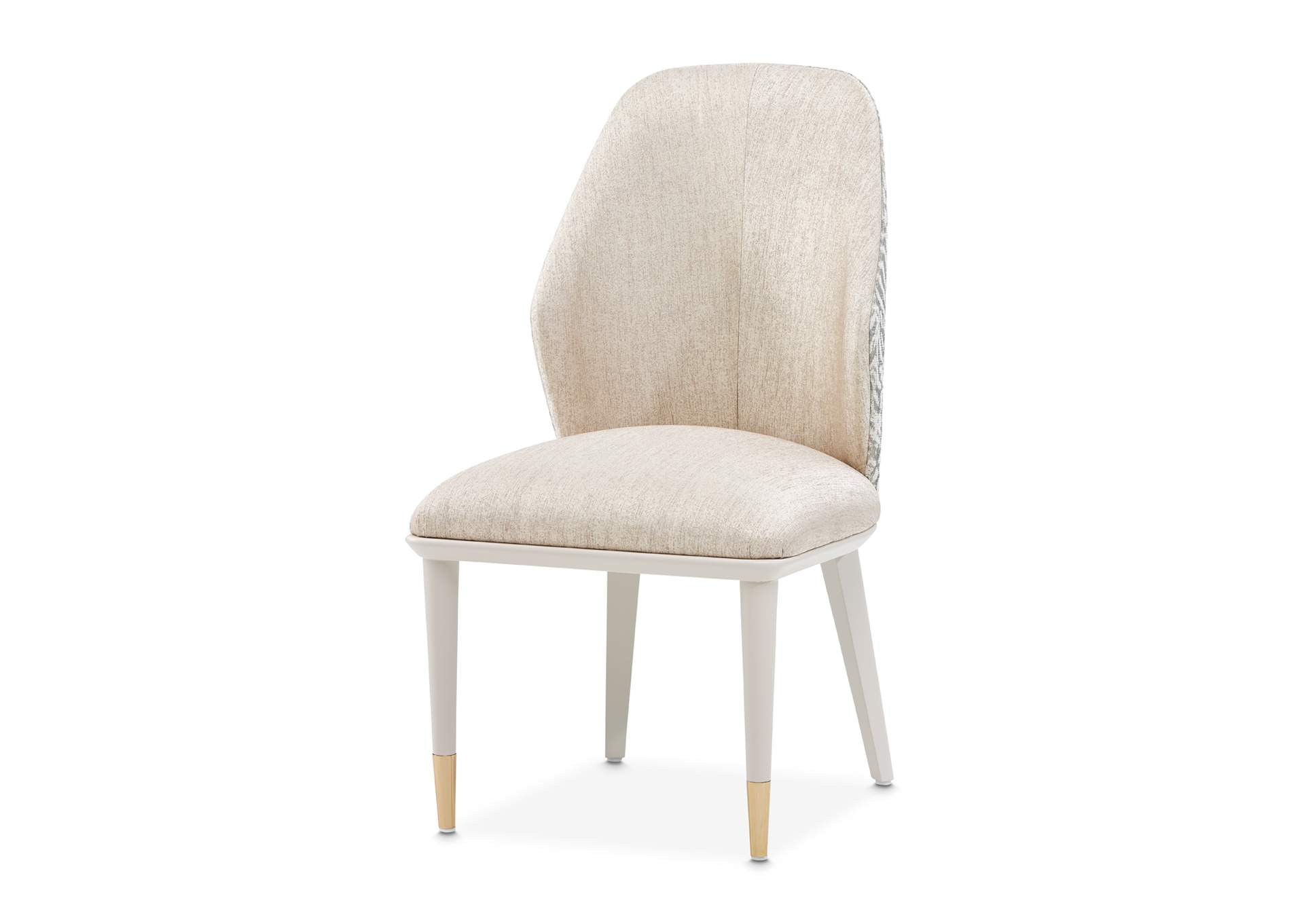 Lisbon Dining Side Chair - Silken Matte Cream image 1