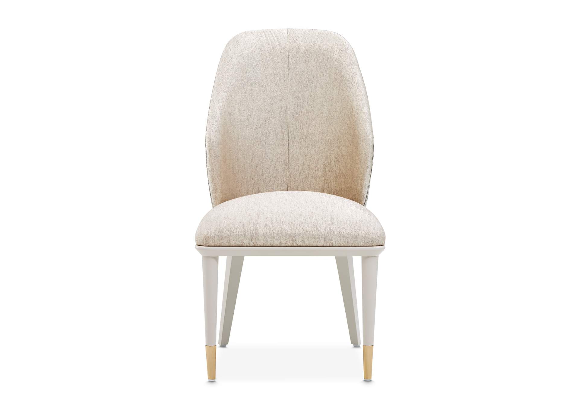 Lisbon Dining Side Chair - Silken Matte Cream image 20