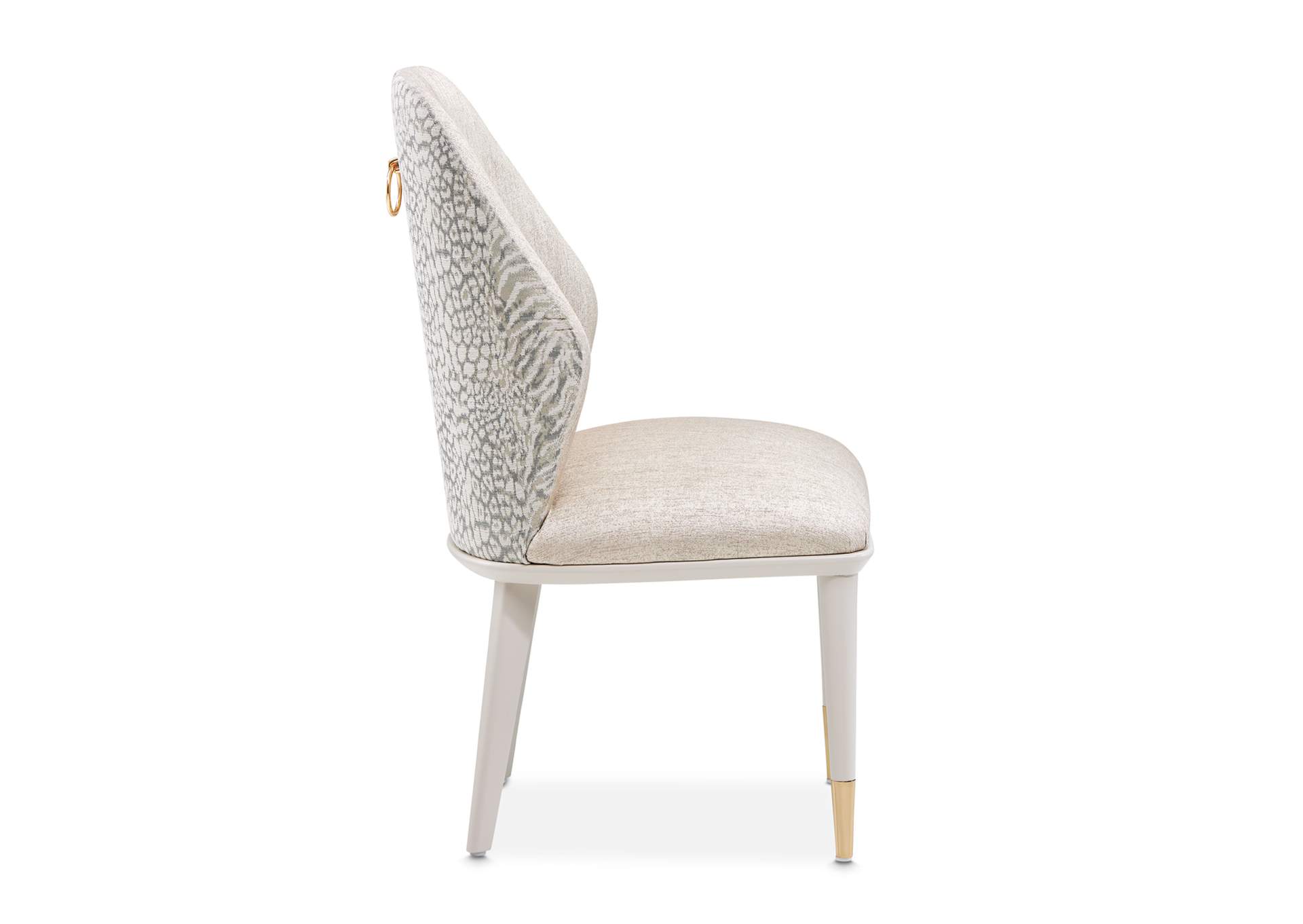 Lisbon Dining Side Chair - Silken Matte Cream image 18
