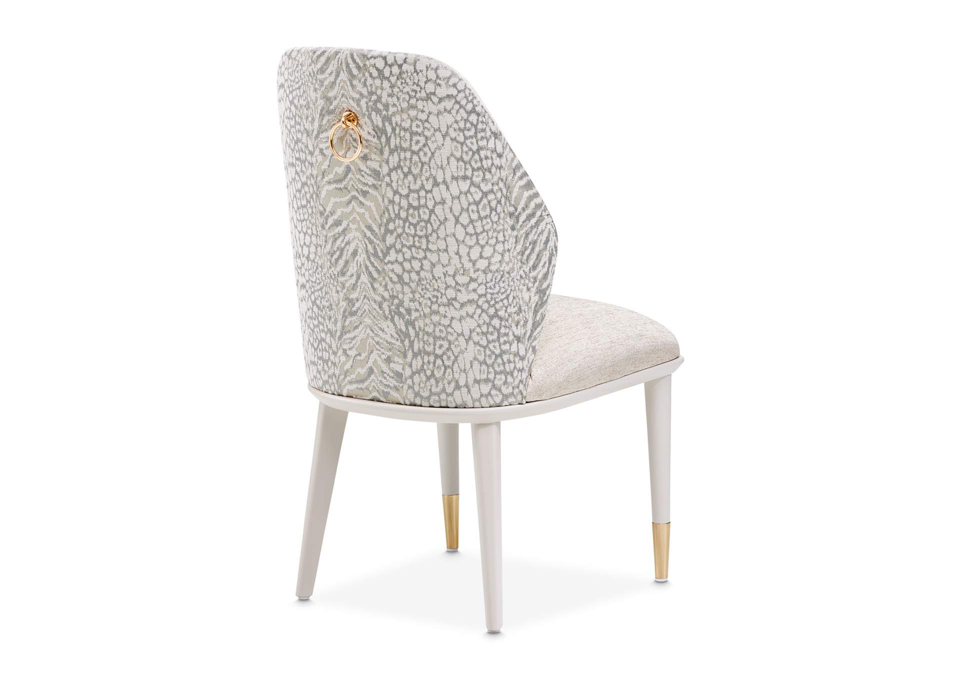 Lisbon Dining Side Chair - Silken Matte Cream image 17